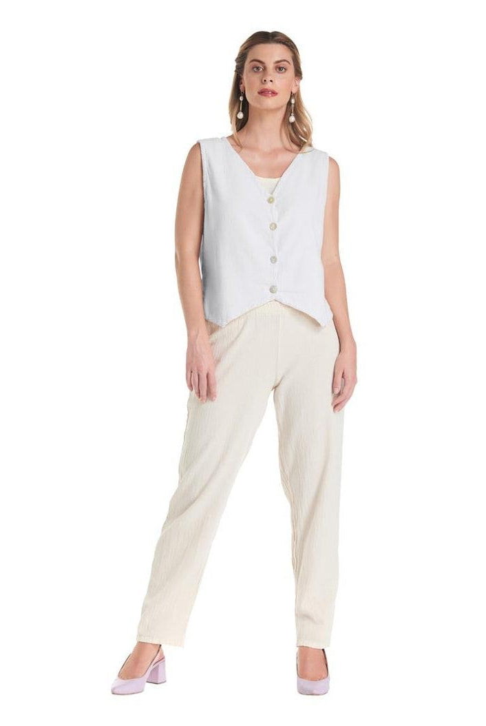 Larissa Vest - Final Sale-Oh My Gauze