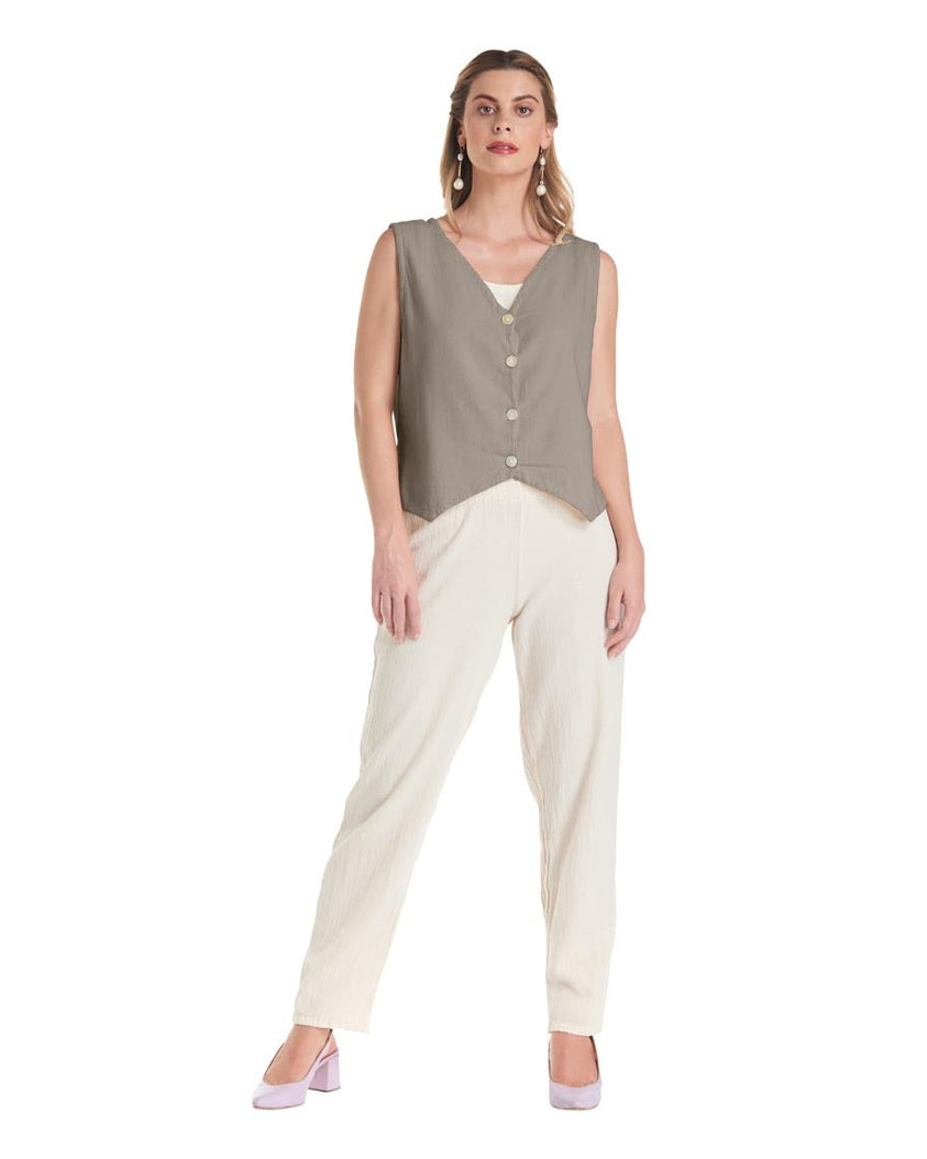 Larissa Vest - Final Sale-Oh My Gauze