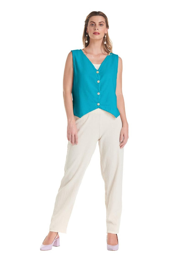 Larissa Vest - Final Sale-Oh My Gauze