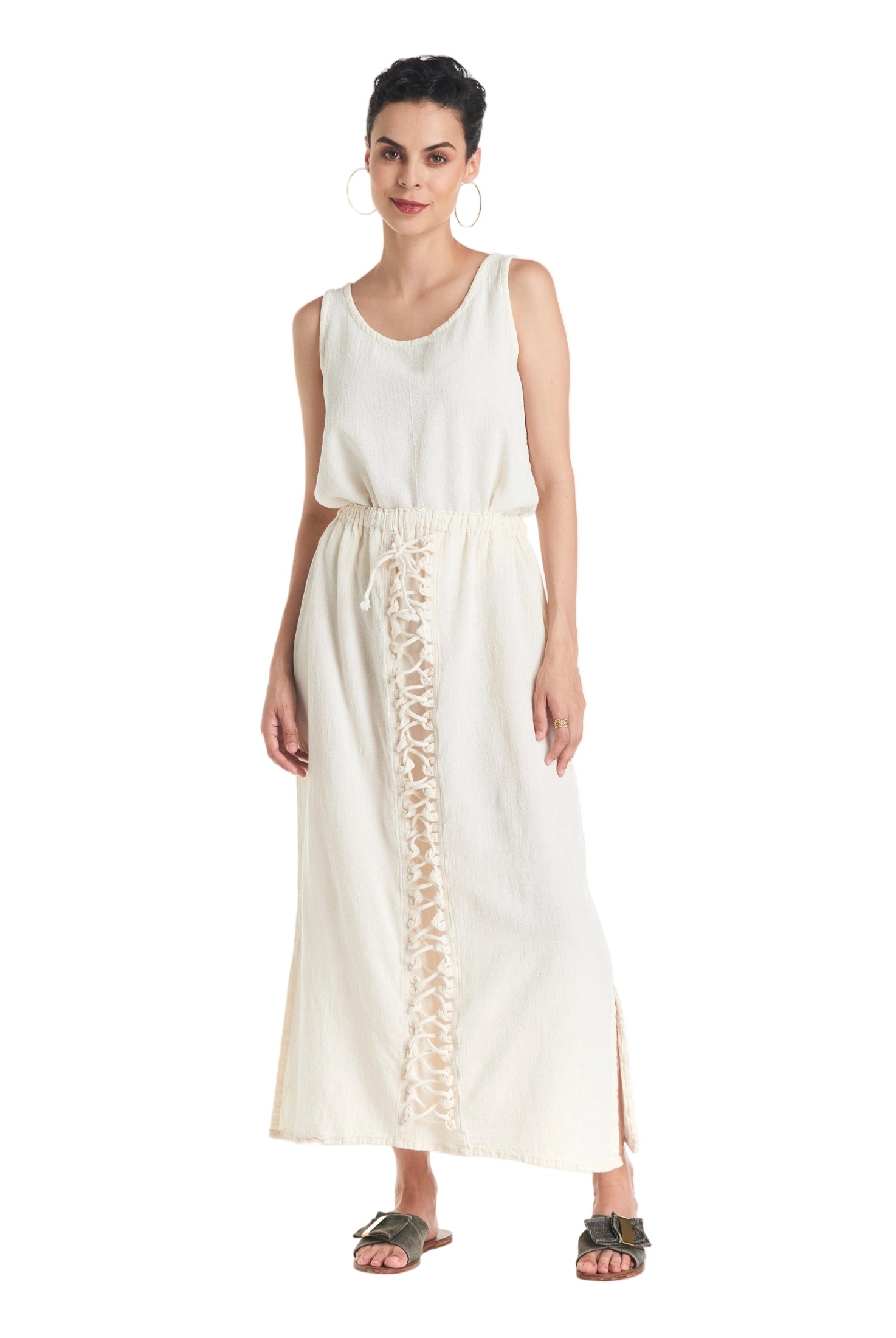 Lattice Skirt - Final Sale-Oh My Gauze