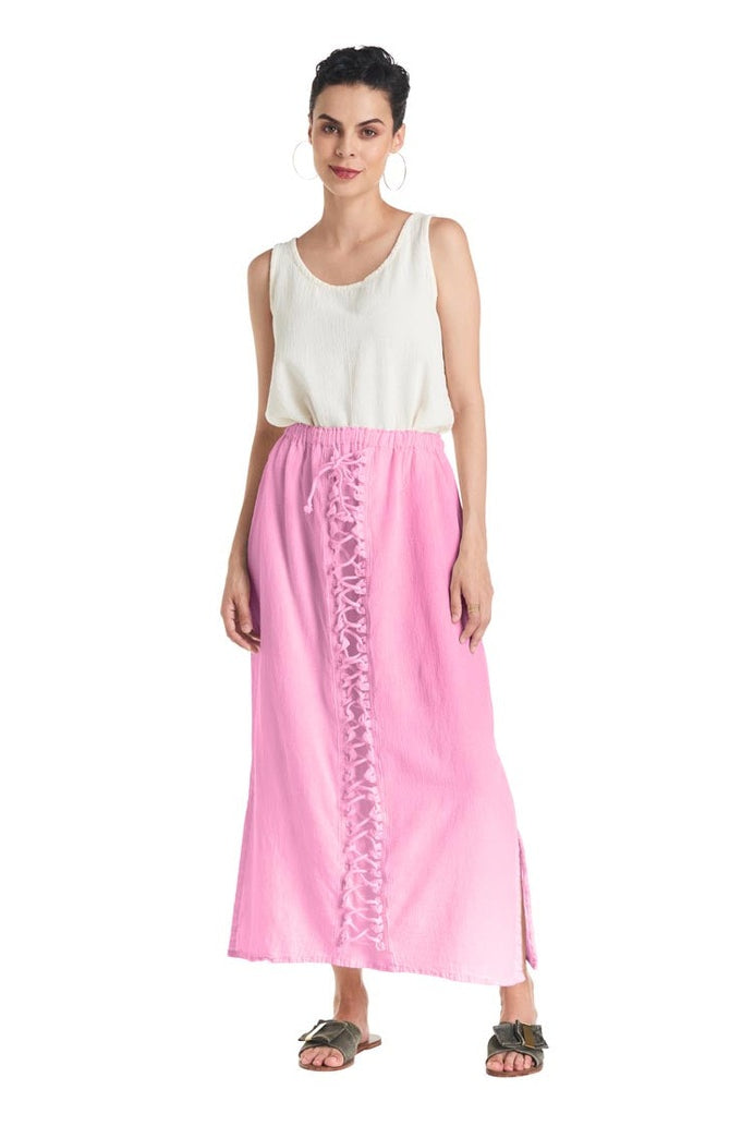 Lattice Skirt - Final Sale-Oh My Gauze