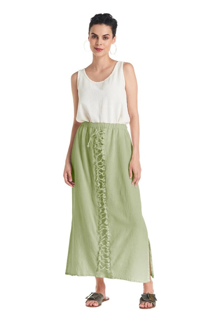 Lattice Skirt - Final Sale-Oh My Gauze