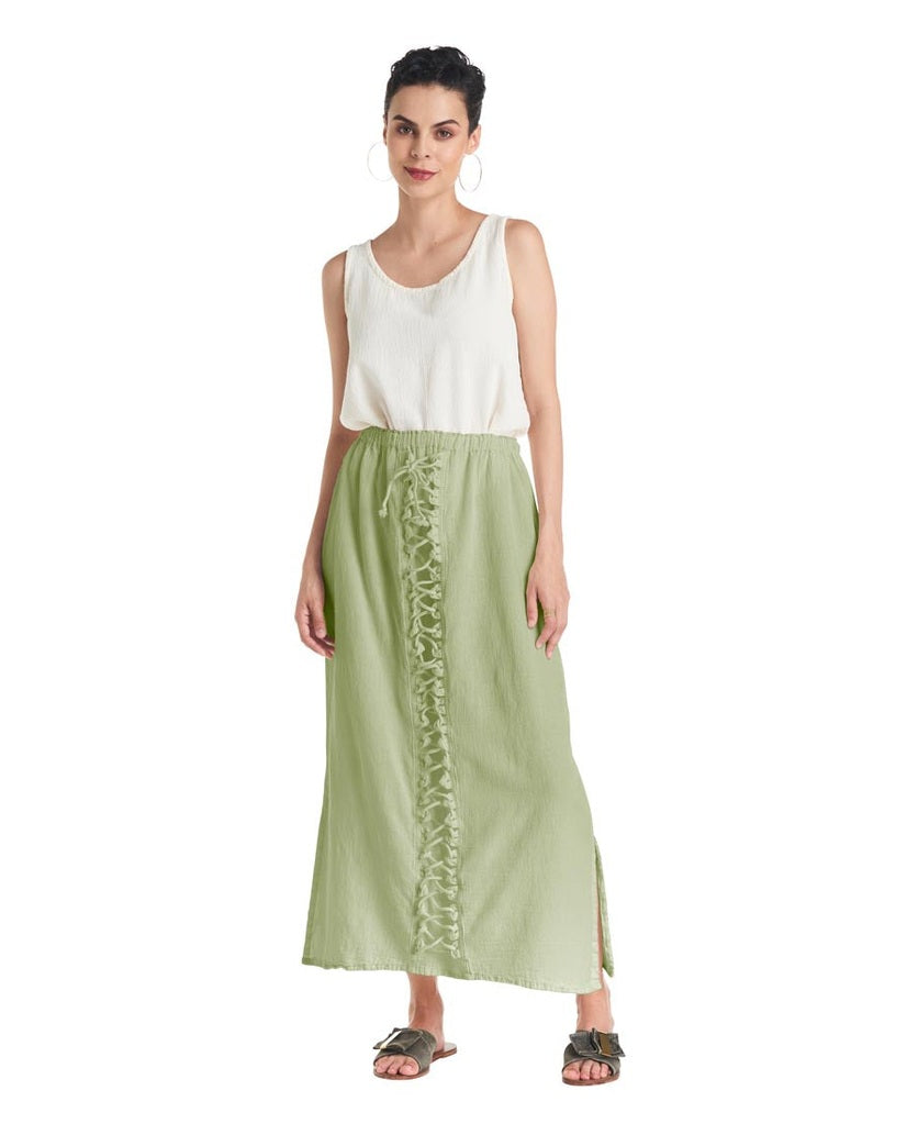 Lattice Skirt - Final Sale-Oh My Gauze