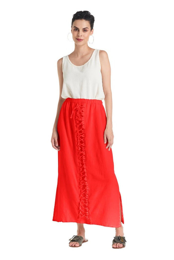 Lattice Skirt - Final Sale-Oh My Gauze