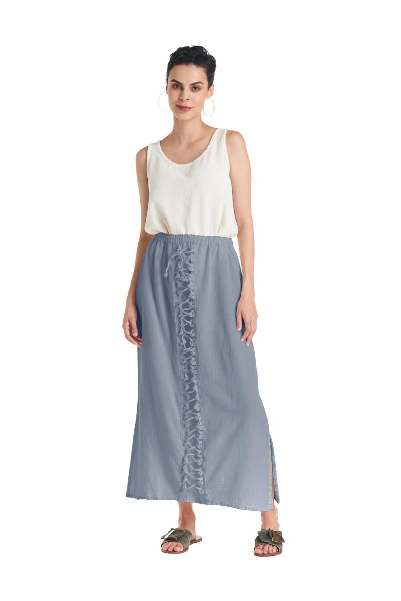 Lattice Skirt - Final Sale-Oh My Gauze