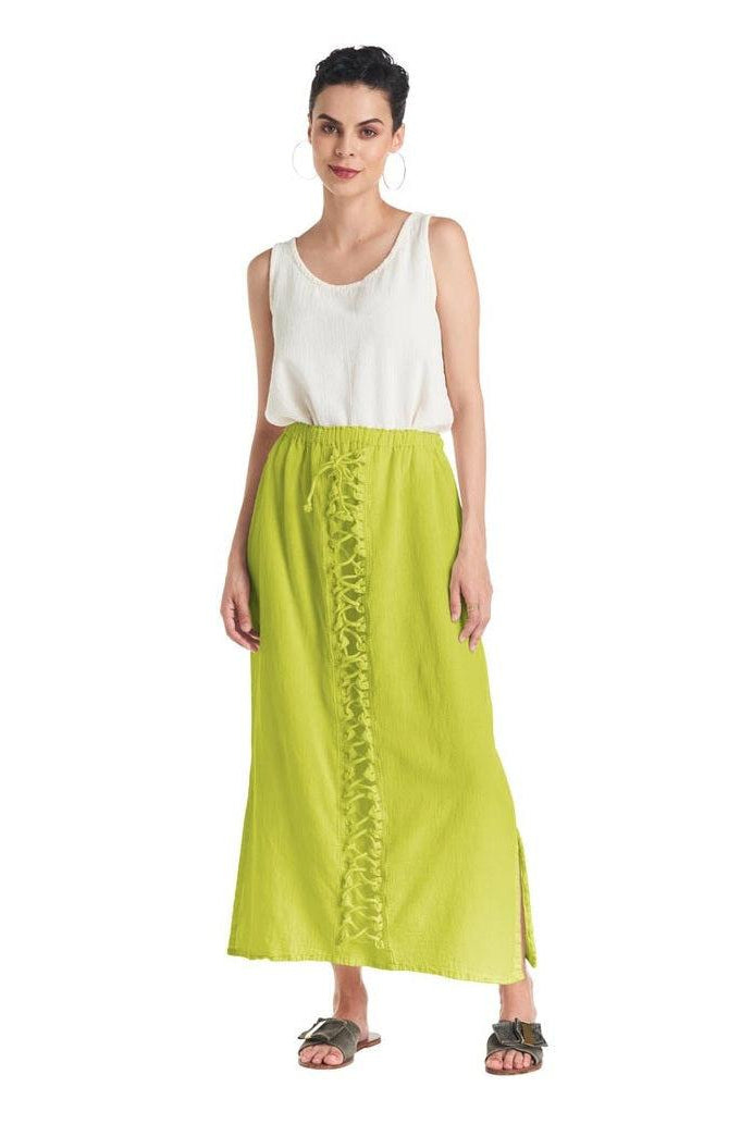 Lattice Skirt - Final Sale-Oh My Gauze