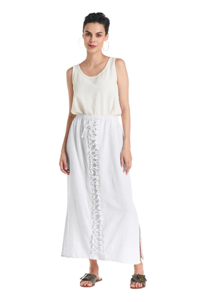 Lattice Skirt - Final Sale-Oh My Gauze