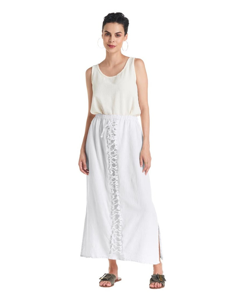 Lattice Skirt - Final Sale-Oh My Gauze