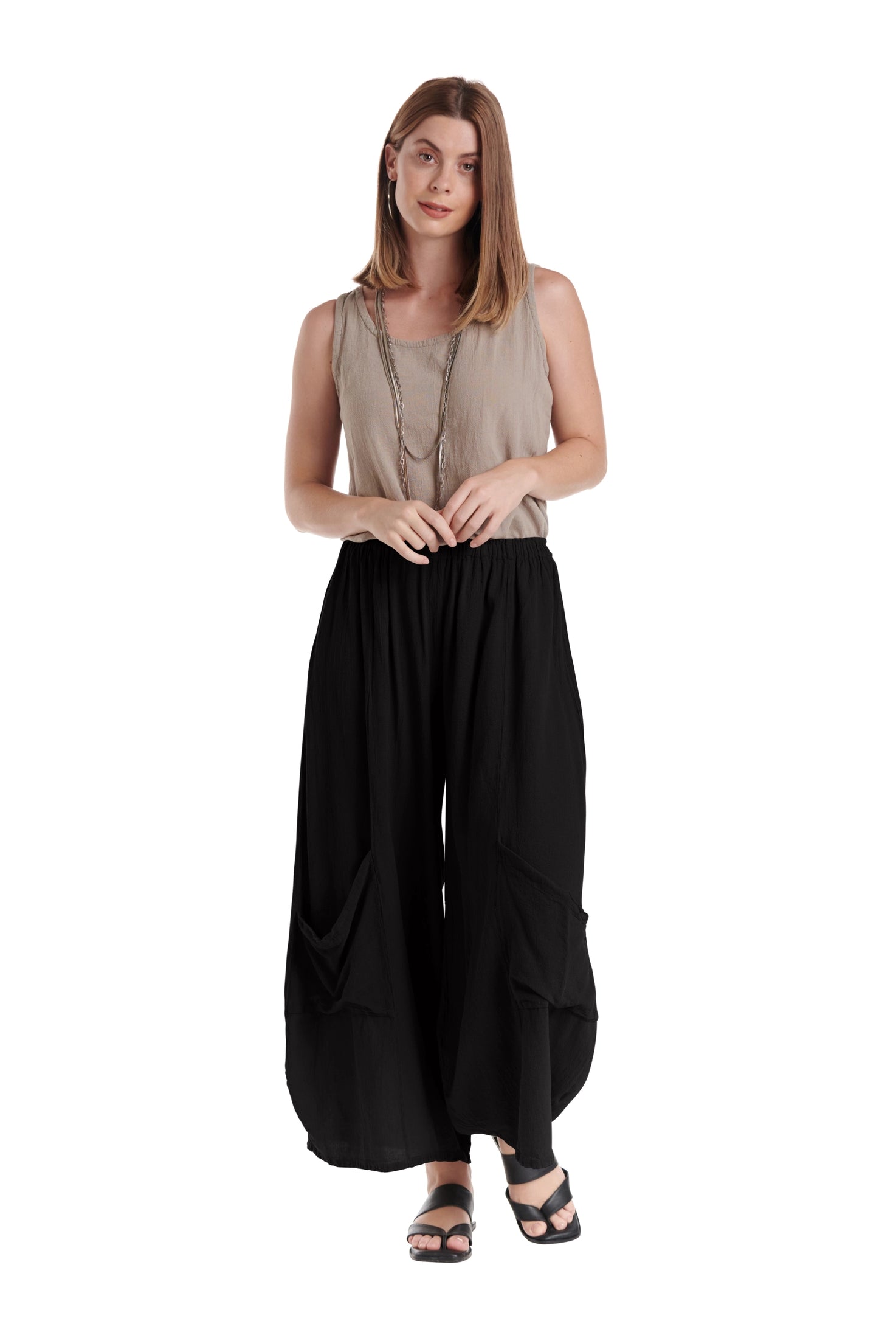 Lee Cotton Gauze Pants-Oh My Gauze