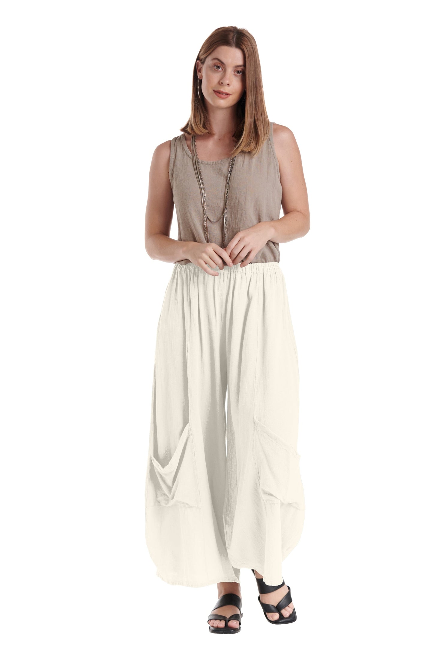 Lee Cotton Gauze Pants-Oh My Gauze