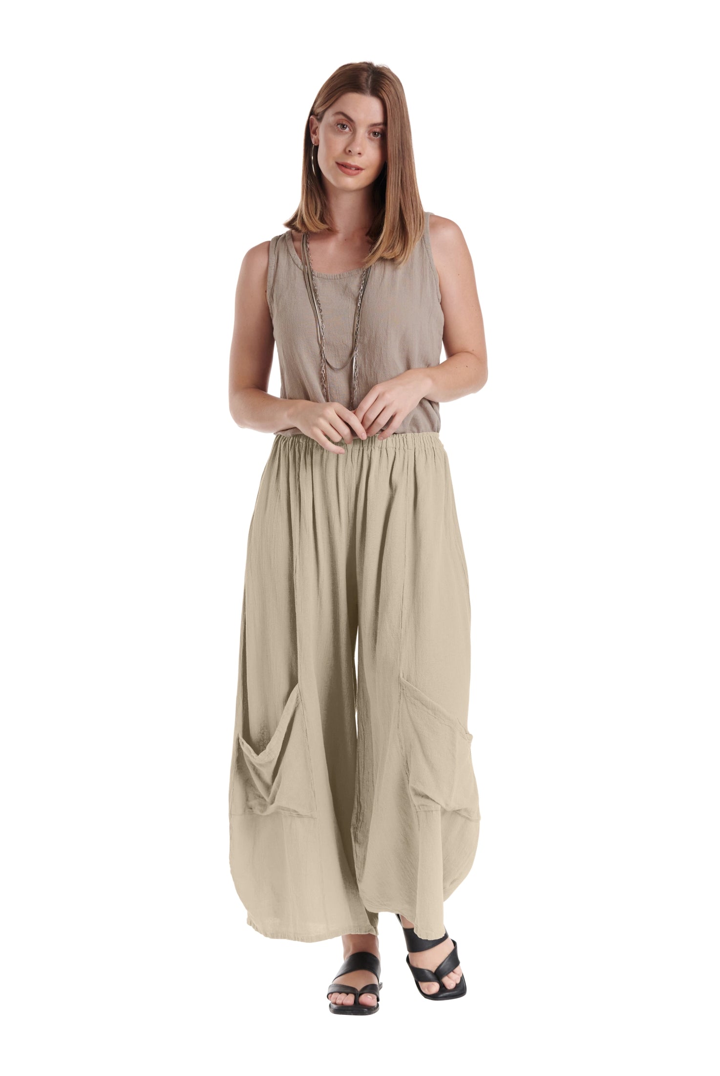 Lee Cotton Gauze Pants-Oh My Gauze