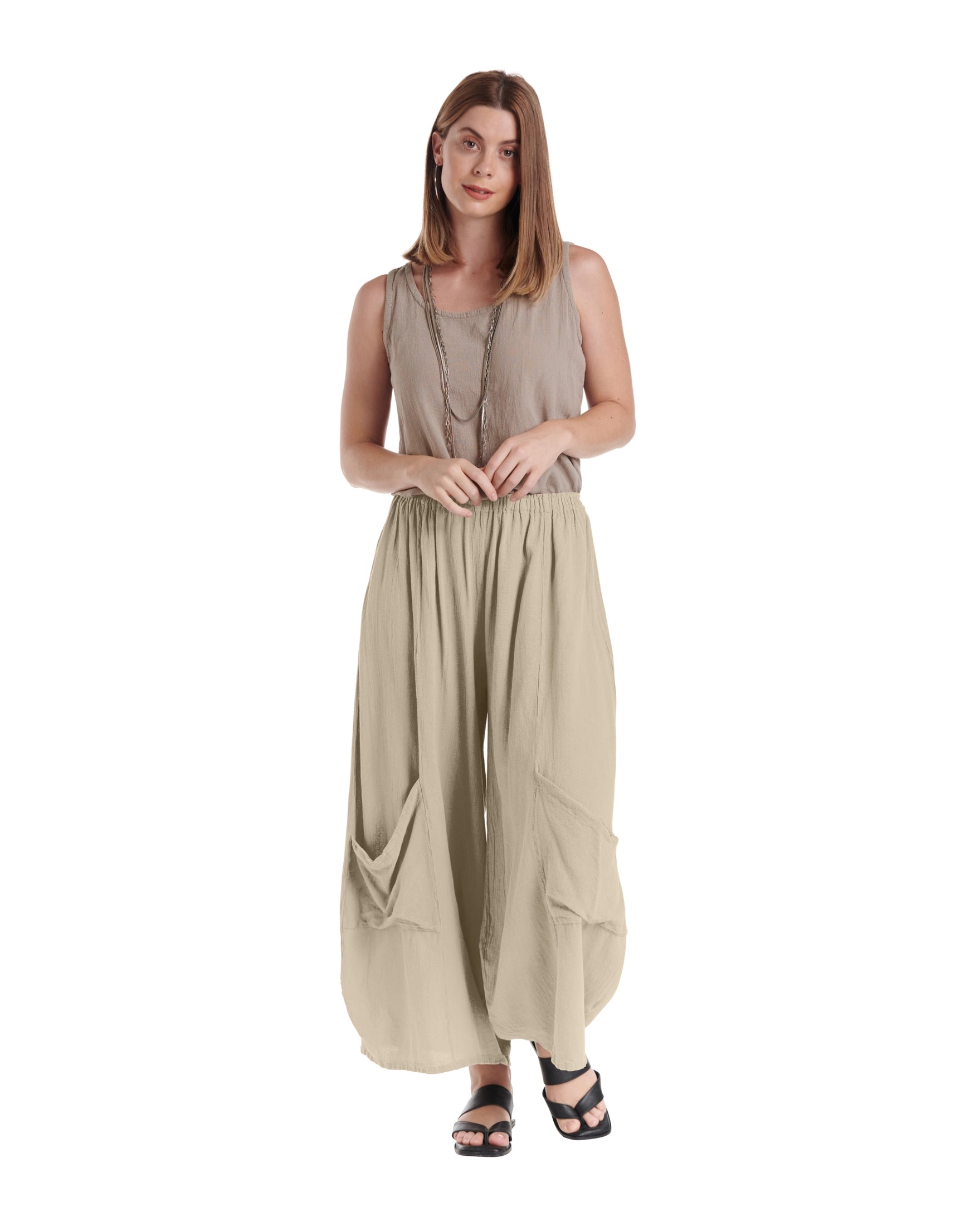 Lee Cotton Gauze Pants-Oh My Gauze