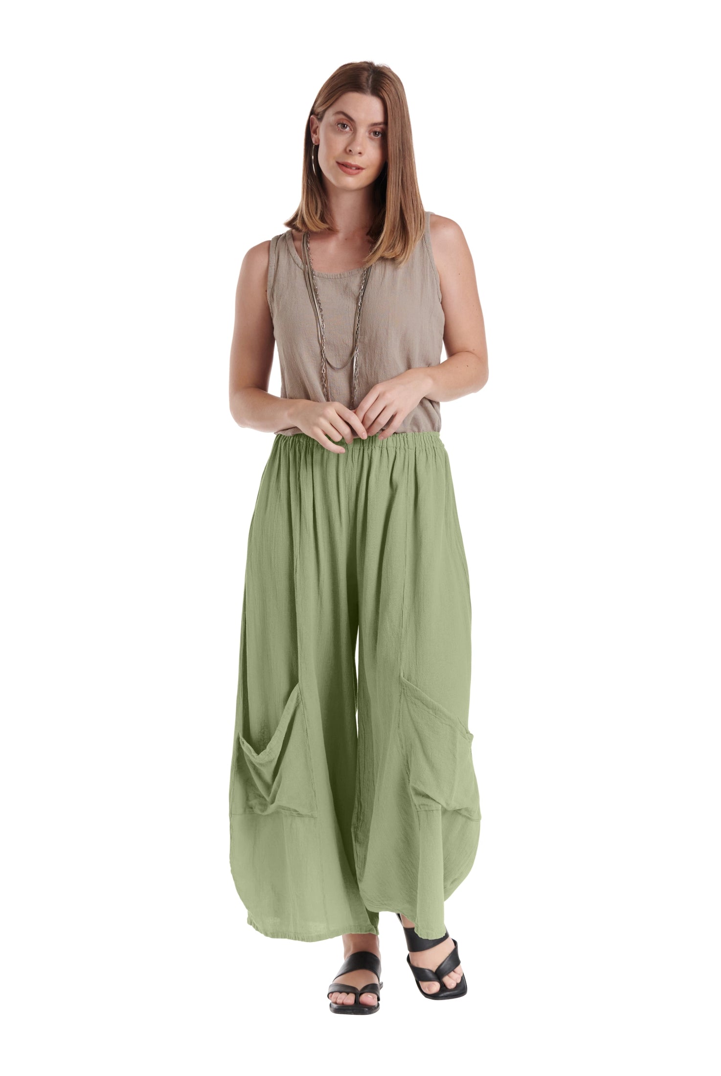 Lee Cotton Gauze Pants-Oh My Gauze