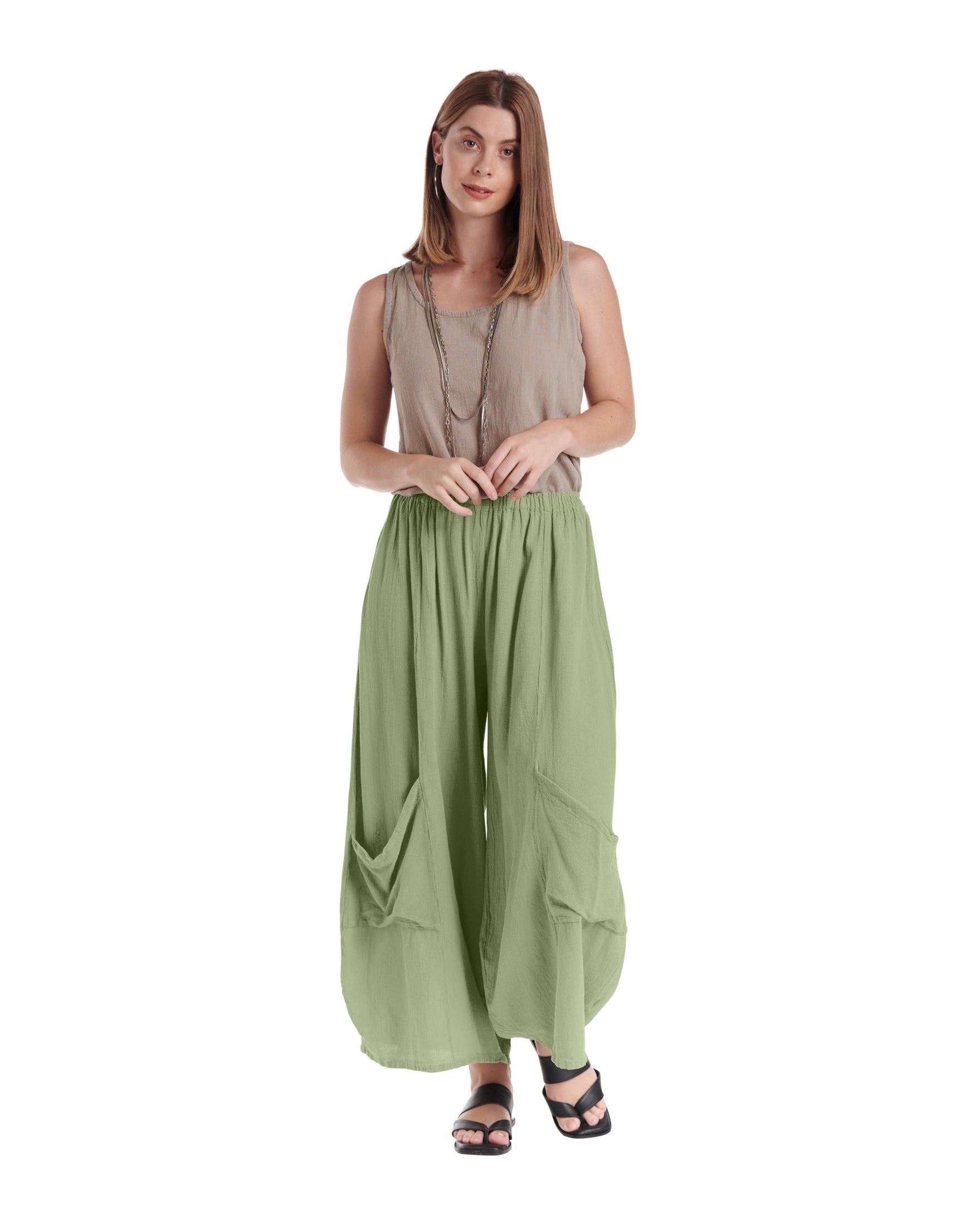 Lee Cotton Gauze Pants-Oh My Gauze