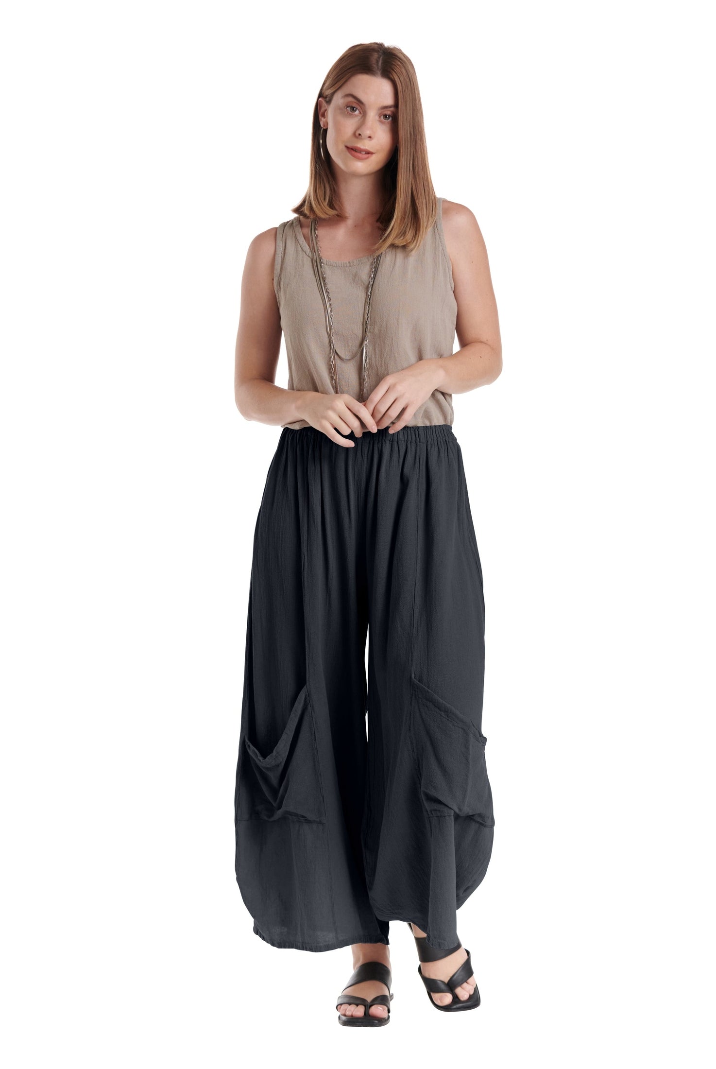 Lee Cotton Gauze Pants-Oh My Gauze