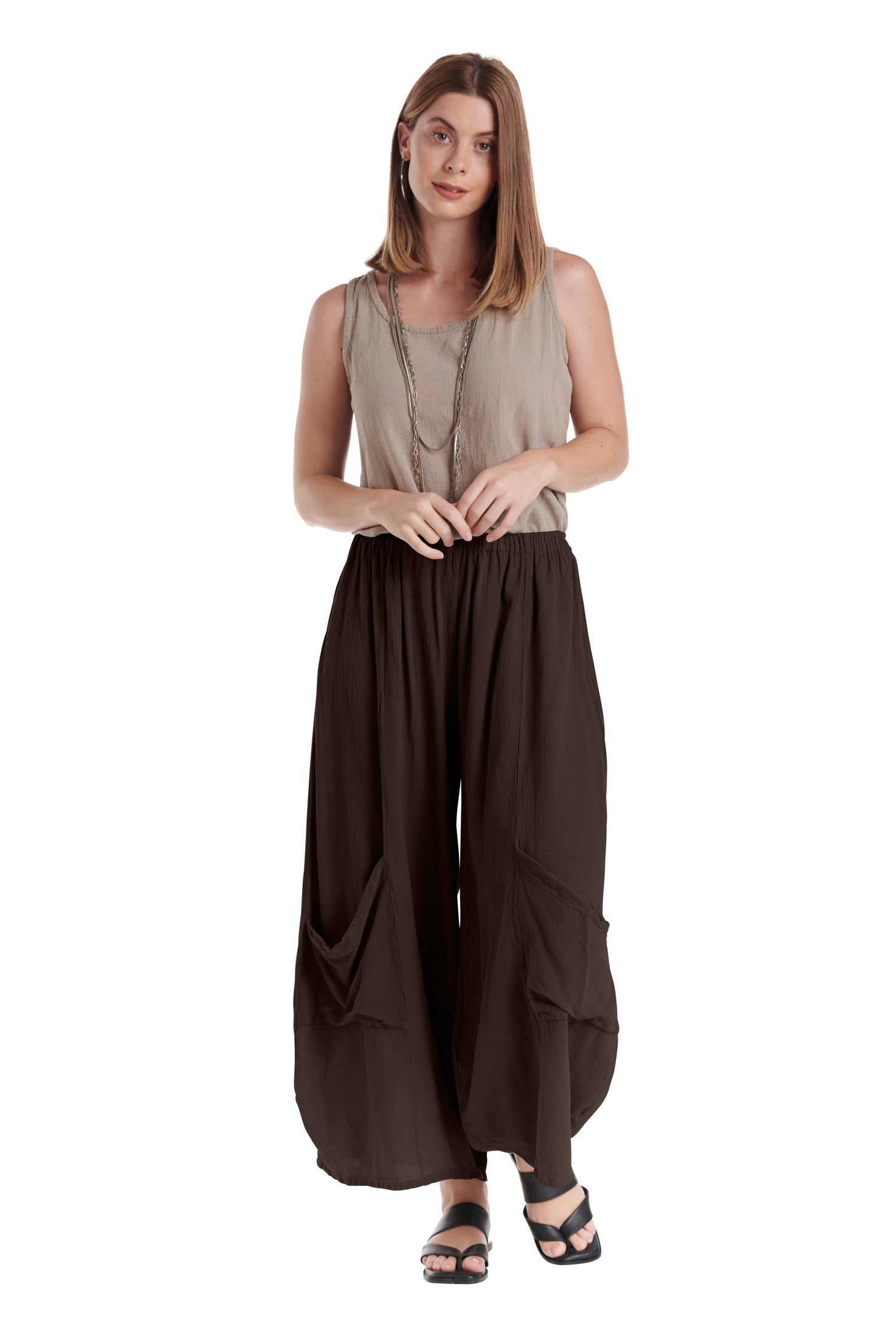 Lee Cotton Gauze Pants-Oh My Gauze