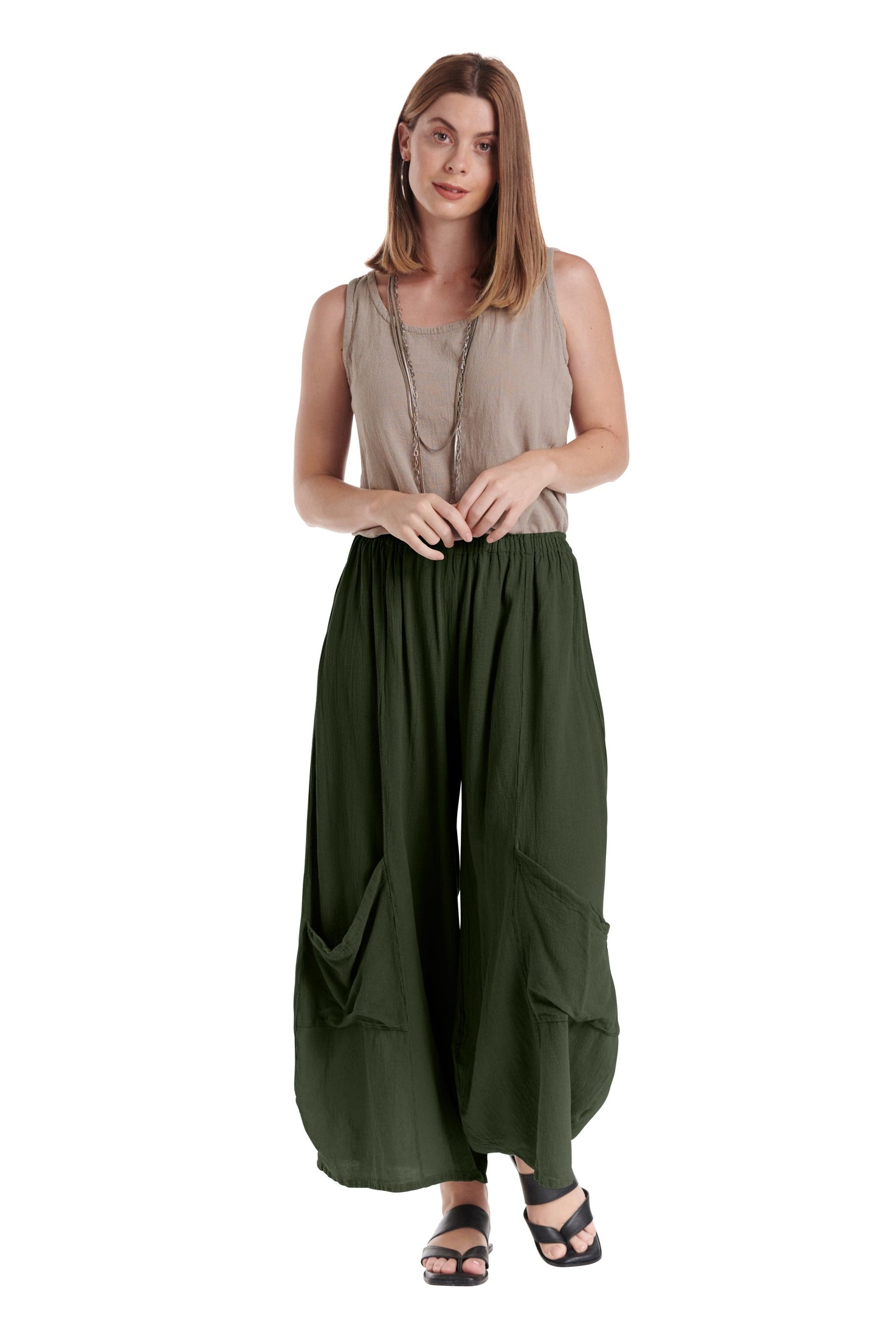 Lee Cotton Gauze Pants-Oh My Gauze