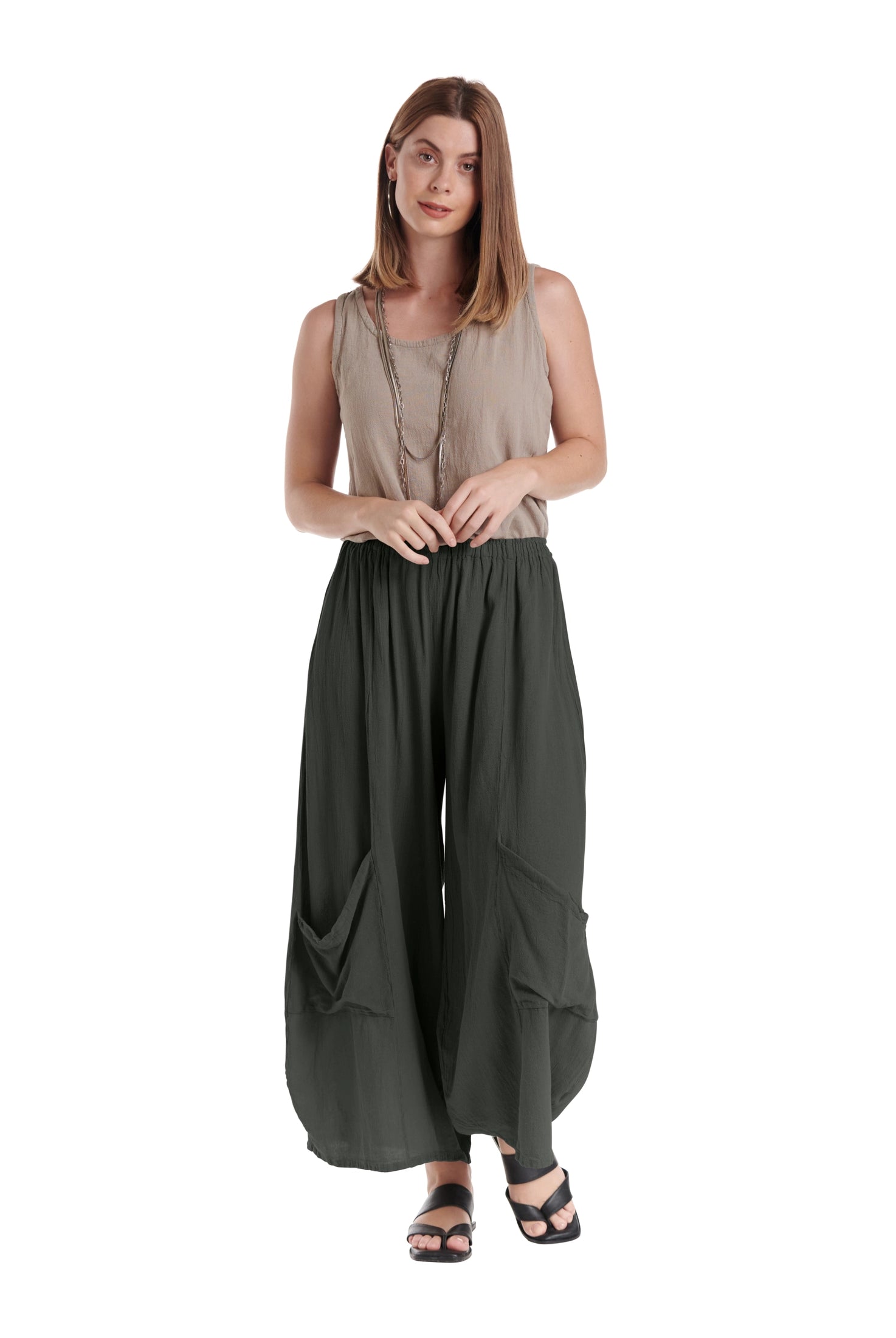 Lee Cotton Gauze Pants-Oh My Gauze