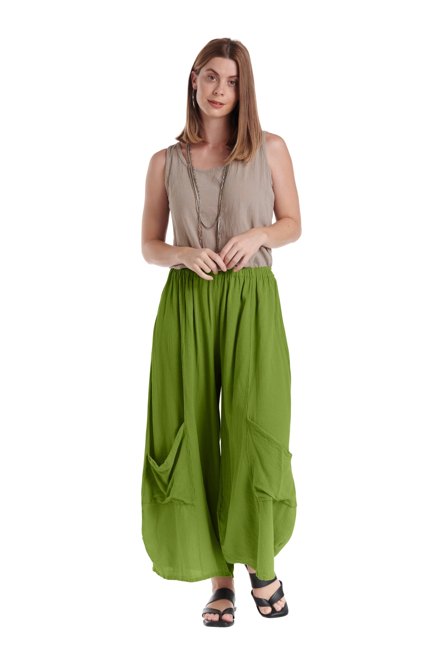 Lee Cotton Gauze Pants-Oh My Gauze