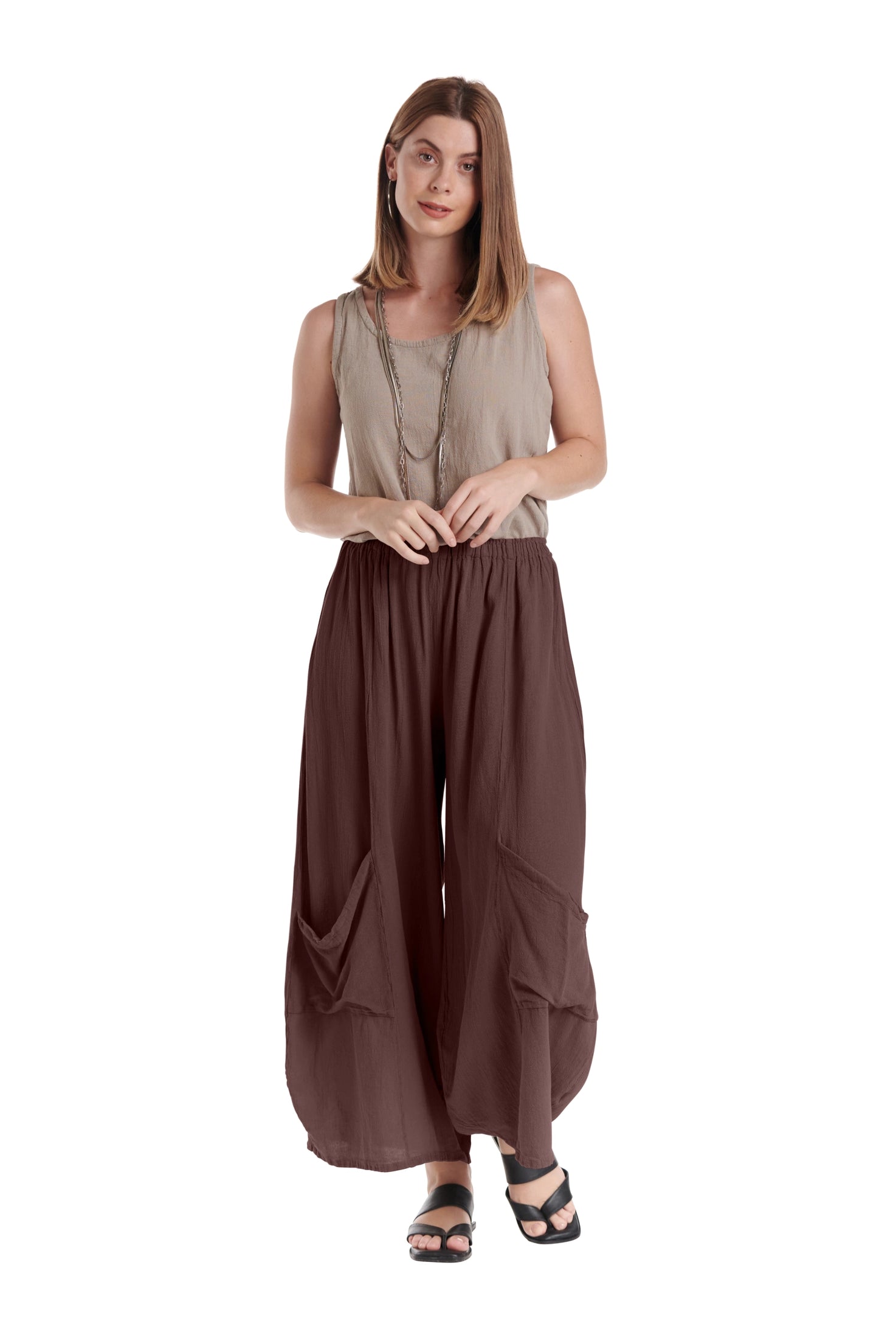 Lee Cotton Gauze Pants-Oh My Gauze