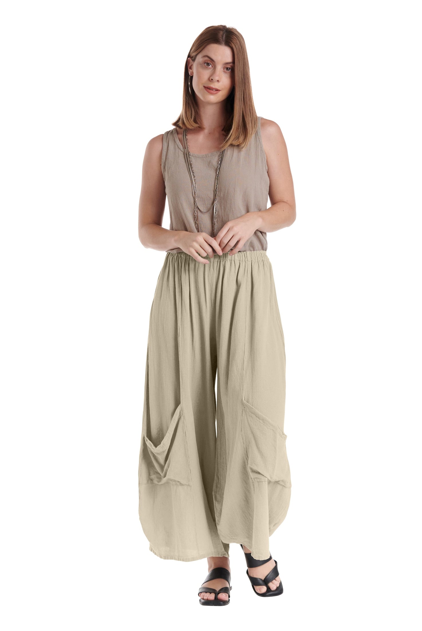 Lee Cotton Gauze Pants-Oh My Gauze