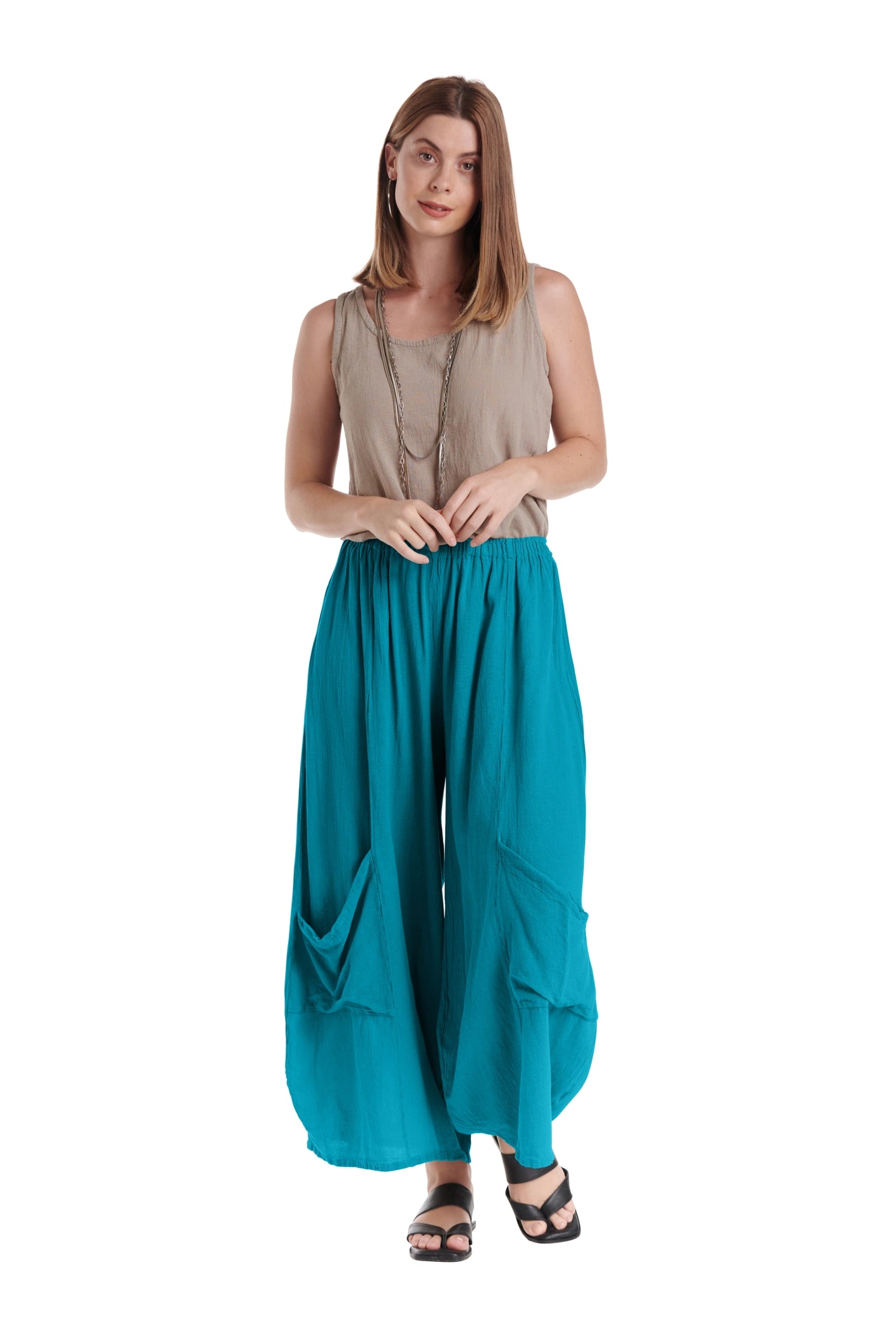 Lee Cotton Gauze Pants-Oh My Gauze