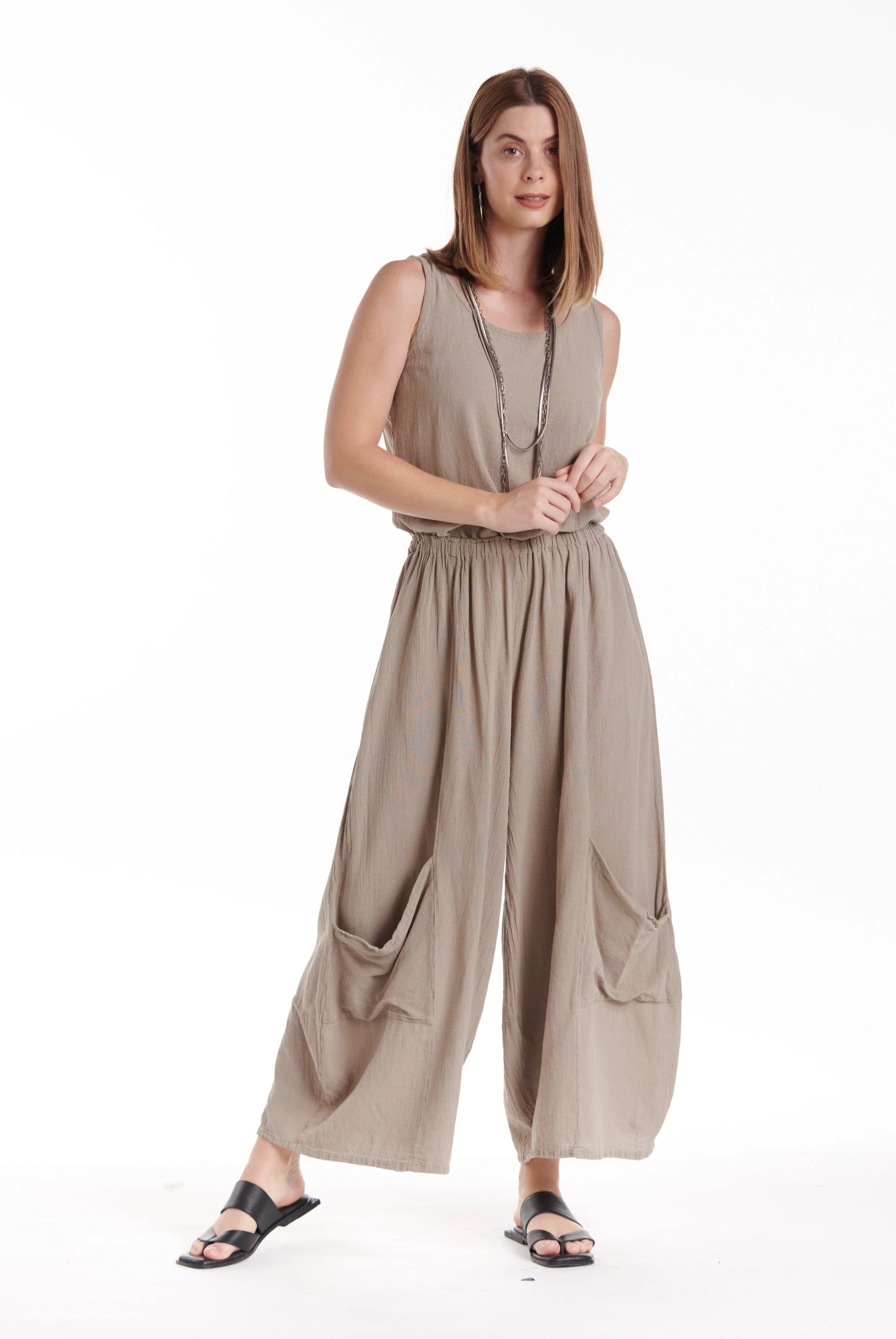 Lee Cotton Gauze Pants-Oh My Gauze