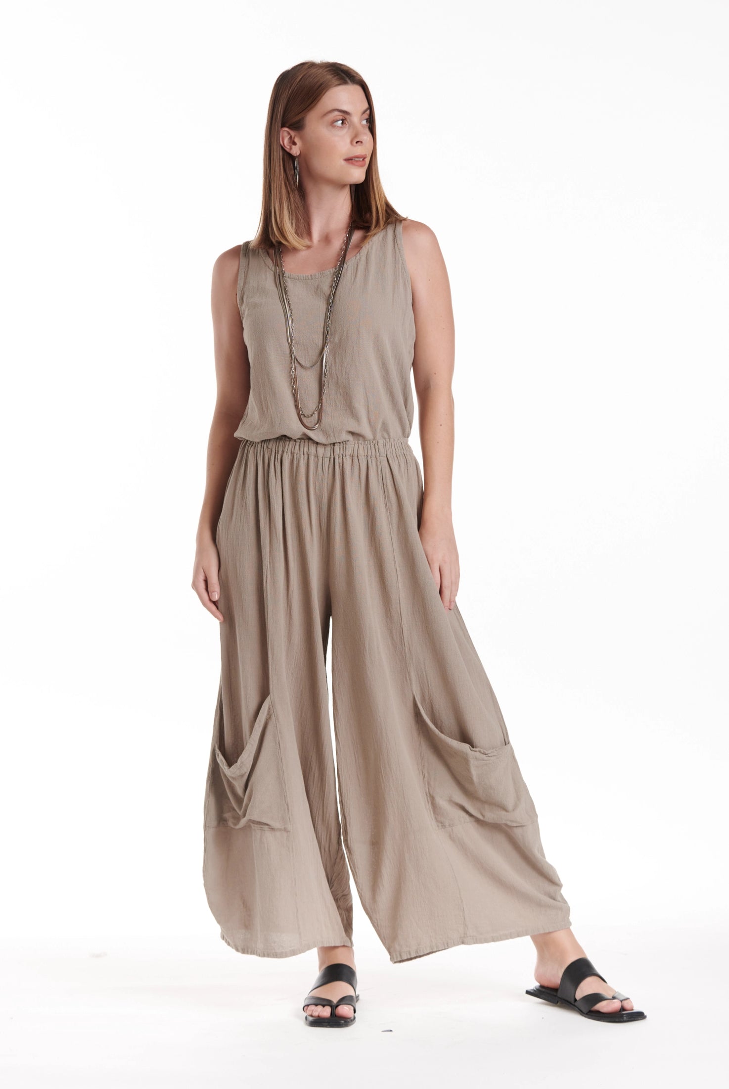 Lee Cotton Gauze Pants-Oh My Gauze