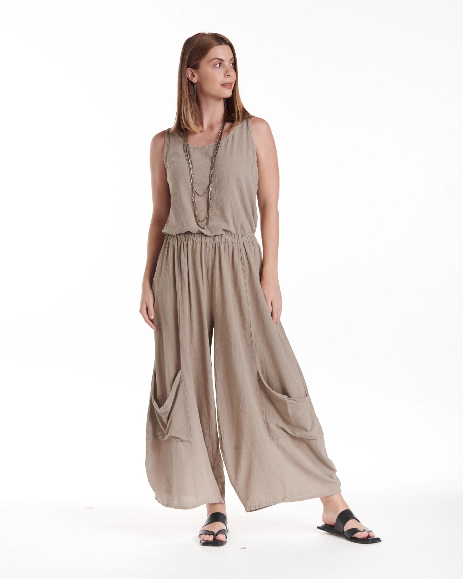 Lee Cotton Gauze Pants-Oh My Gauze