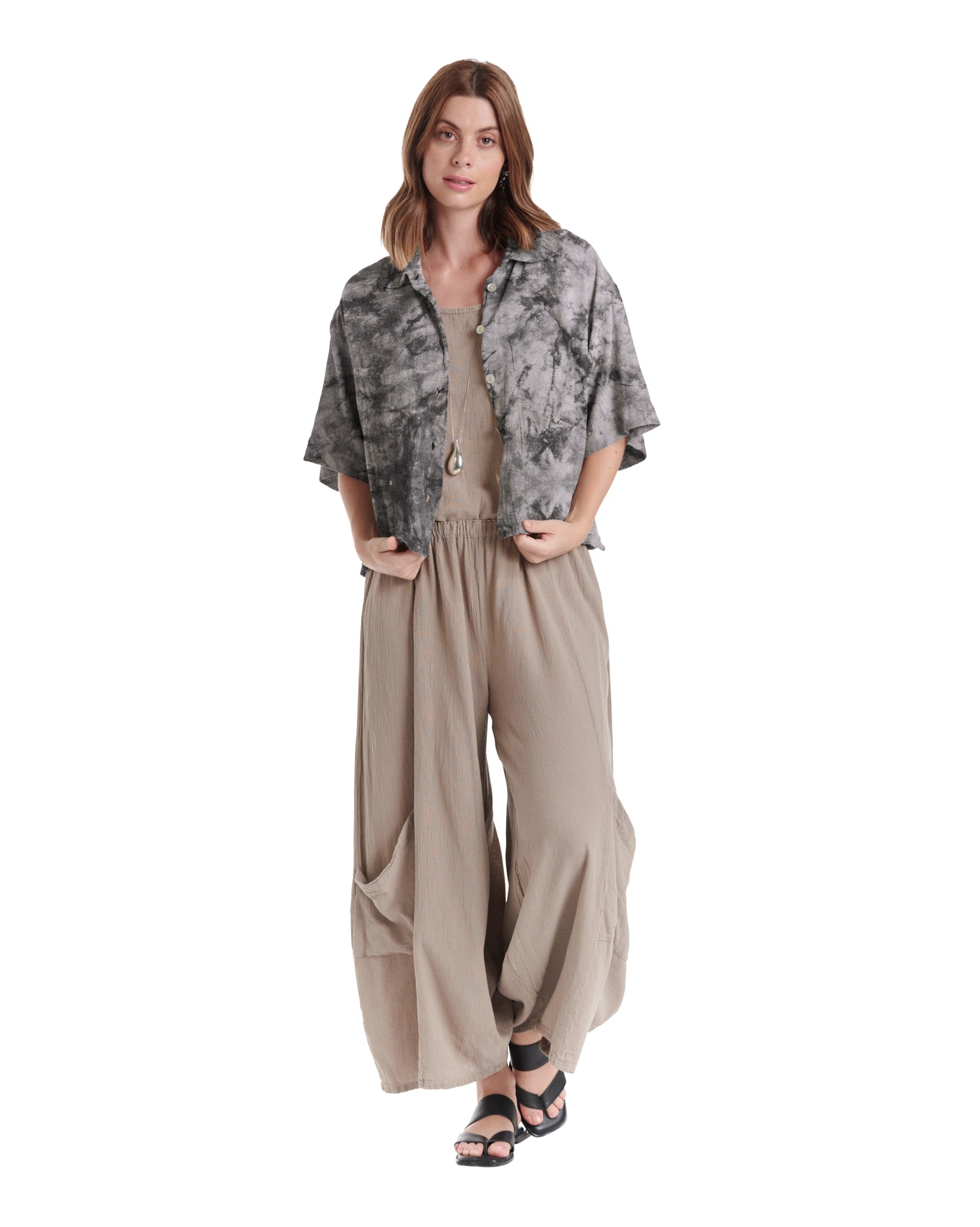 Lena Cotton Gauze Blouse – New Arrival-Oh My Gauze