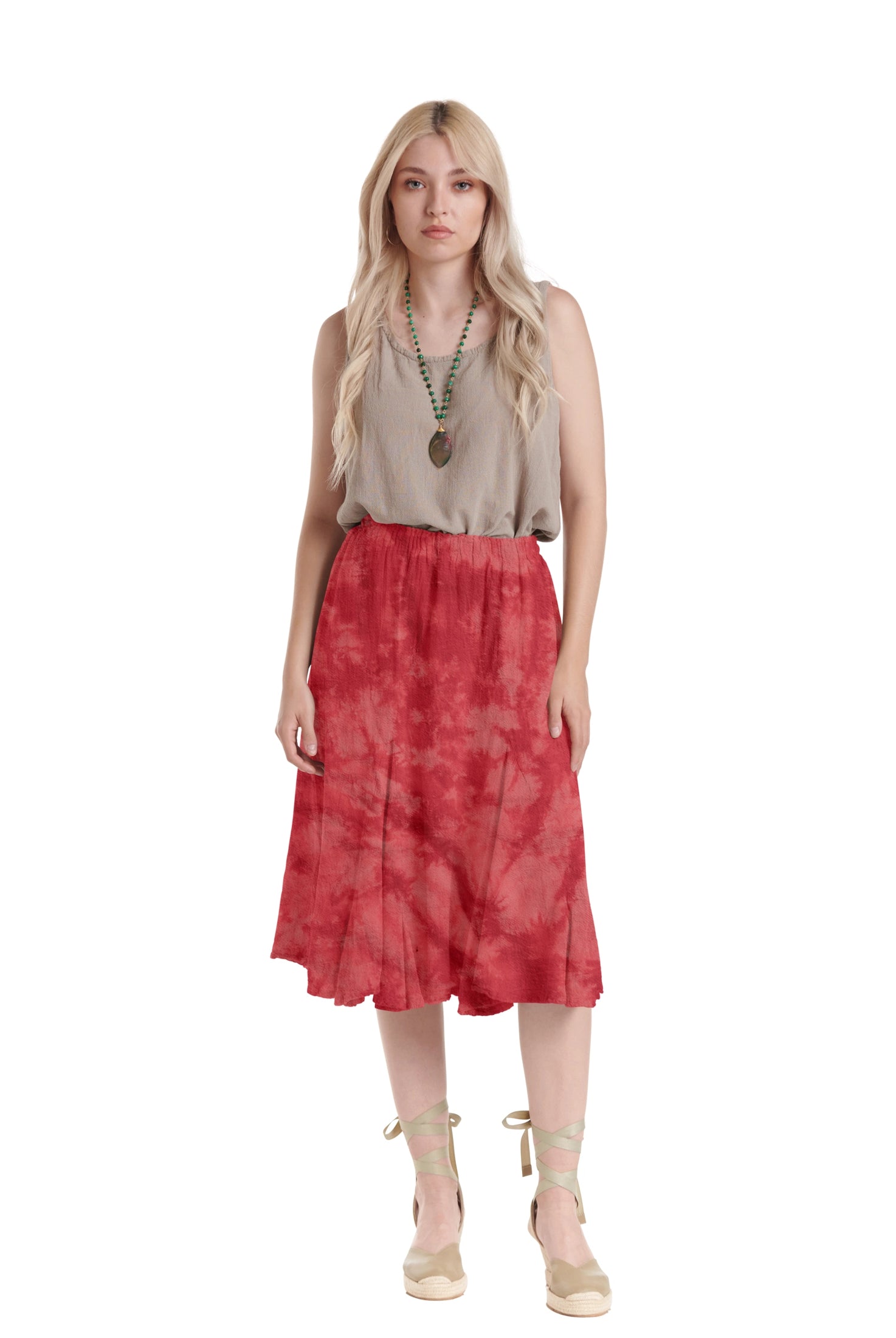 Leona Cotton Gauze Skirt – New Arrival-Oh My Gauze