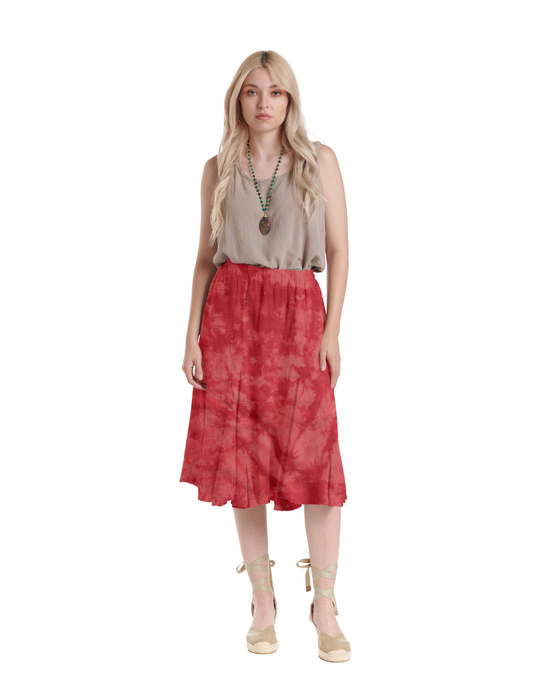 Leona Cotton Gauze Skirt – New Arrival-Oh My Gauze