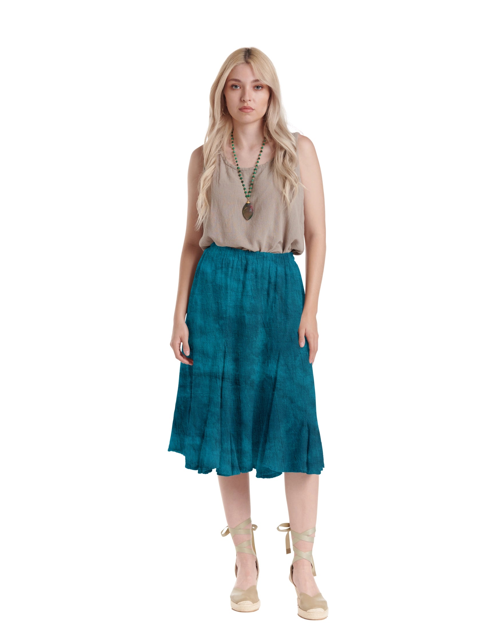 Leona Cotton Gauze Skirt – New Arrival-Oh My Gauze