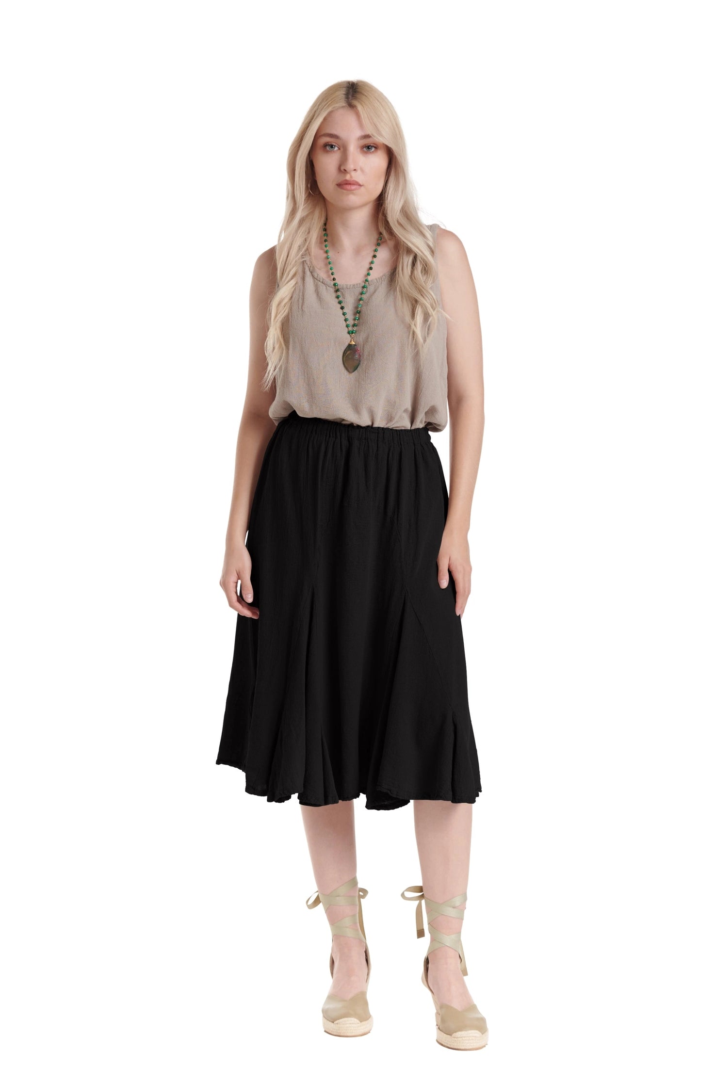Leona Cotton Gauze Skirt – New Arrival-Oh My Gauze