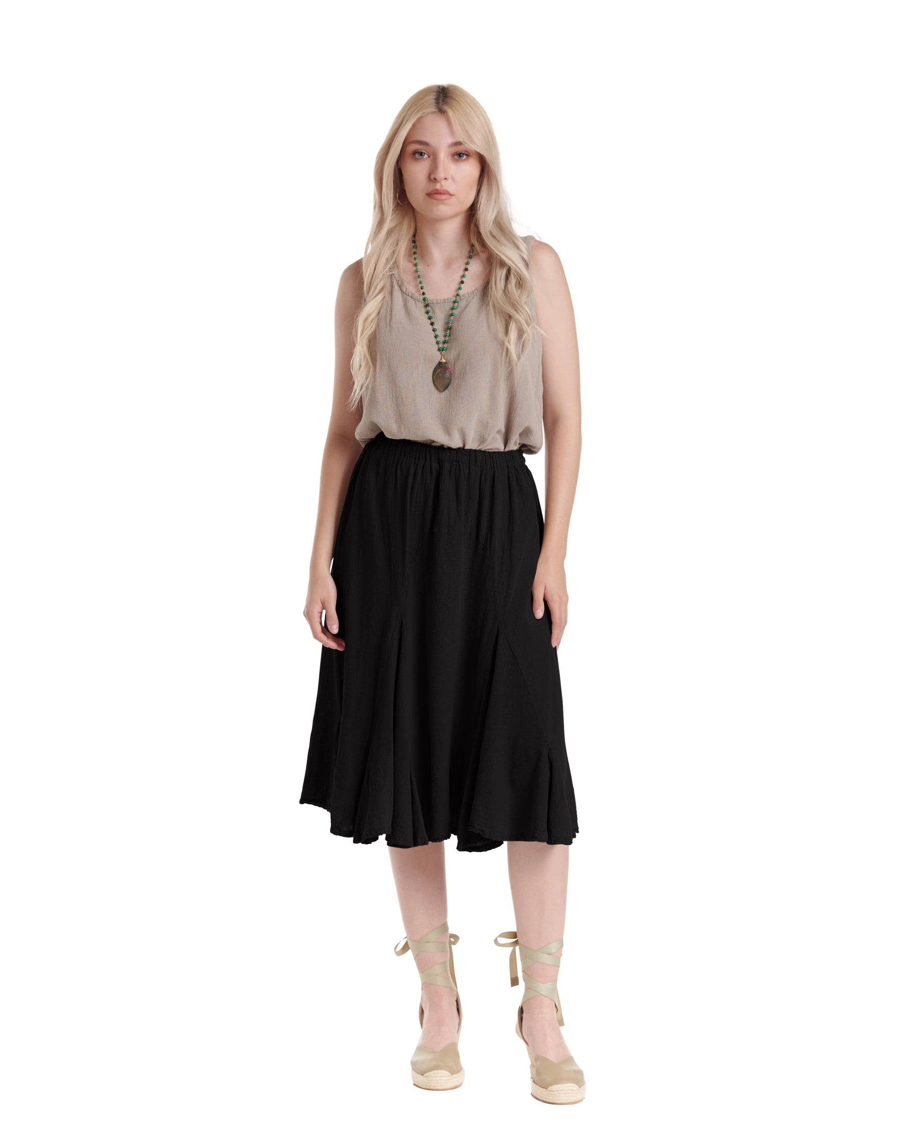 Leona Cotton Gauze Skirt – New Arrival-Oh My Gauze