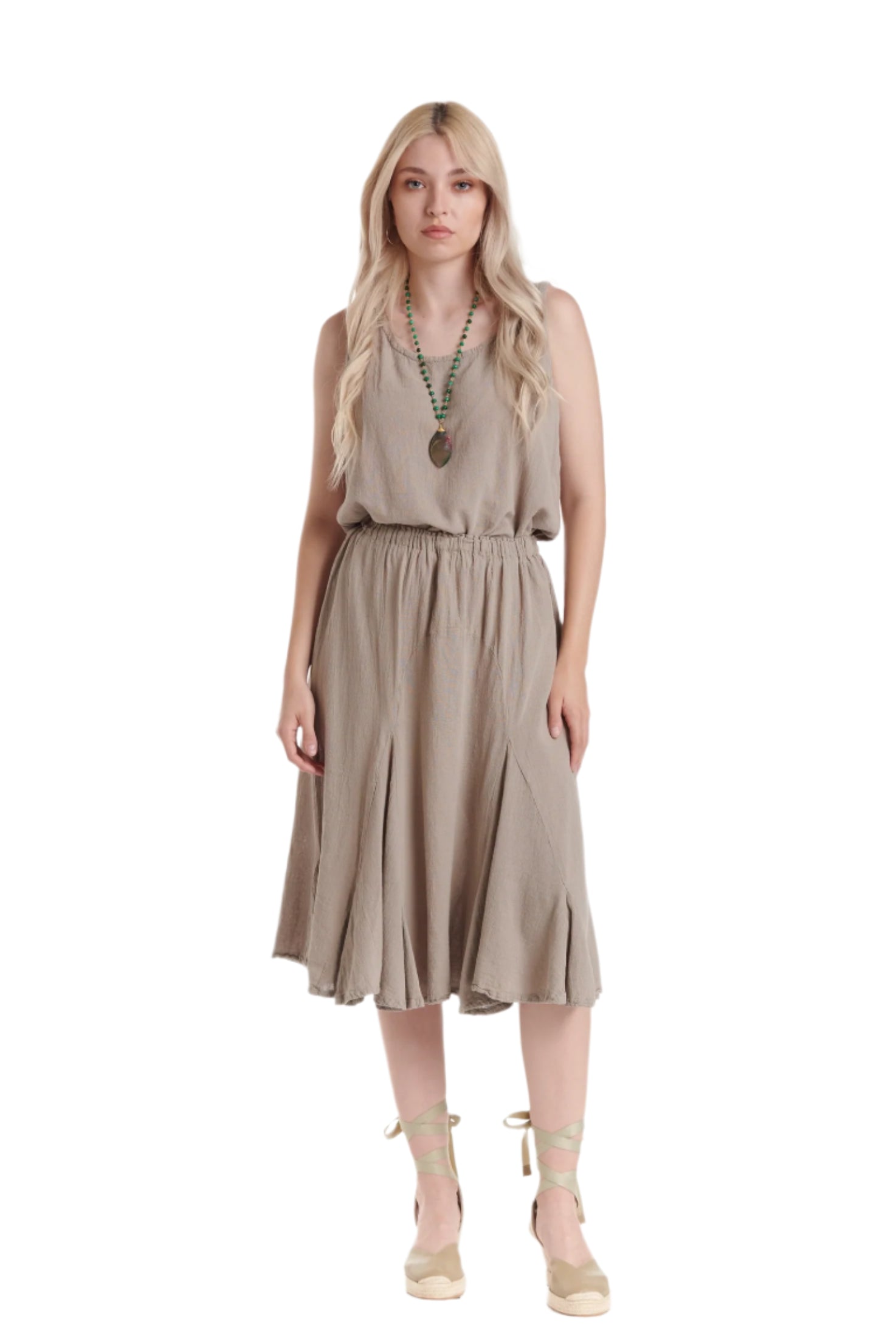 Leona Cotton Gauze Skirt – New Arrival-Oh My Gauze