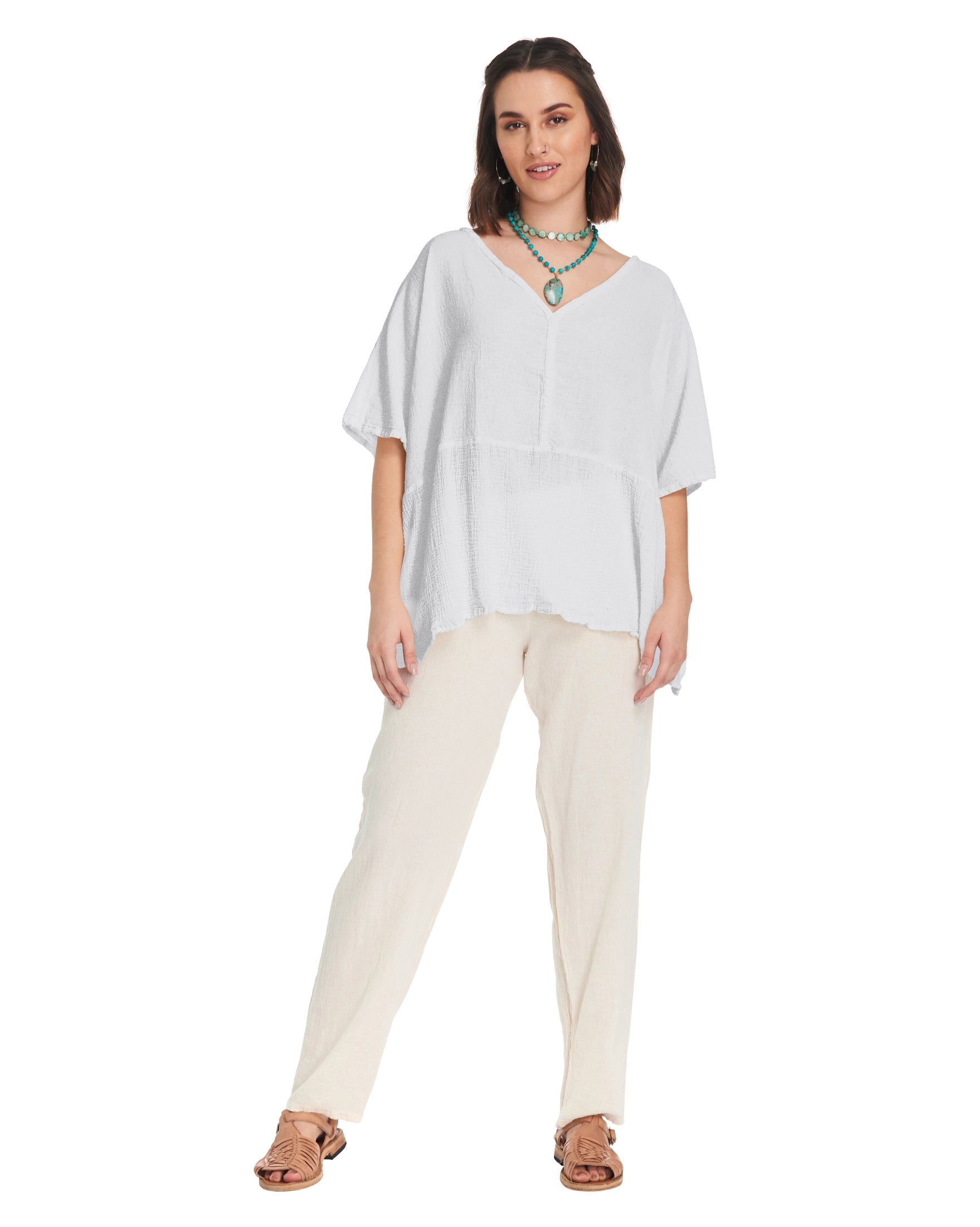 London Cotton Gauze Blouse-Oh My Gauze