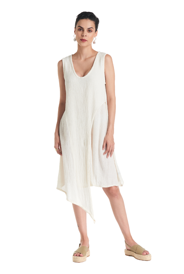 Lorelei Cotton Gauze Vest – Final Sale-Oh My Gauze