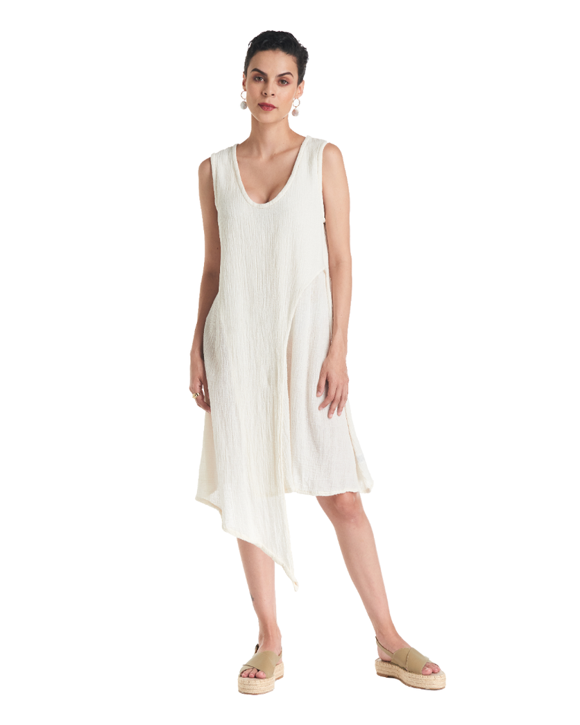 Lorelei Cotton Gauze Vest – Final Sale-Oh My Gauze