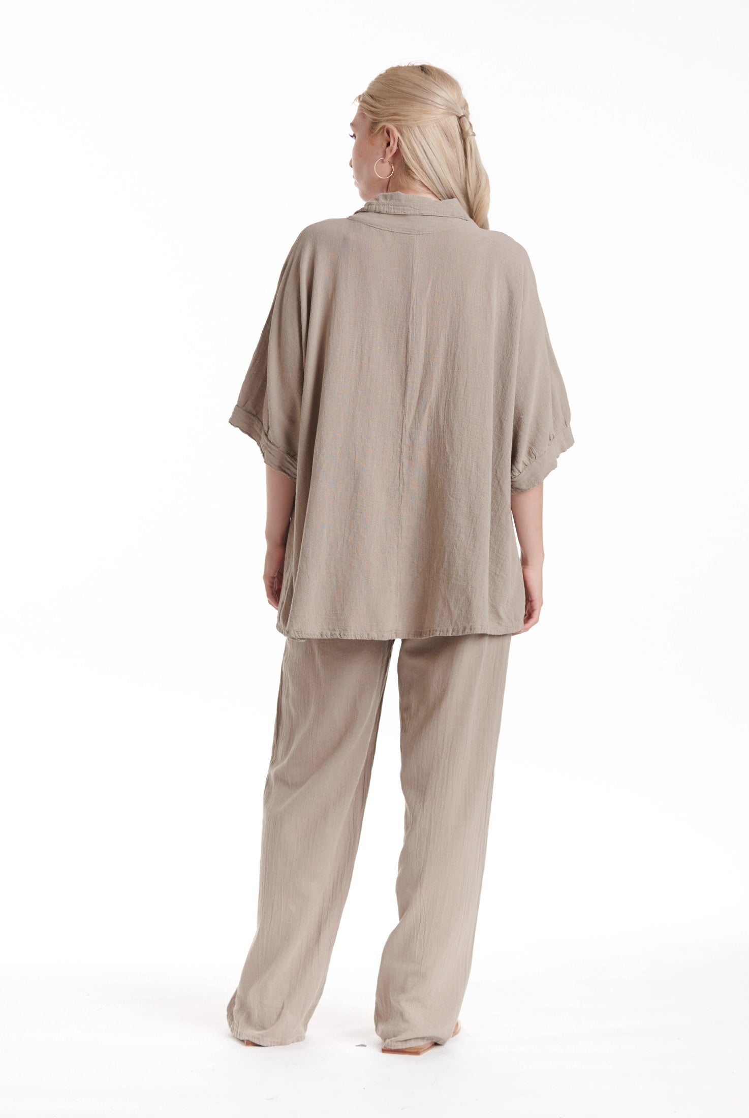 Lotus Cotton Gauze Blouse – New Arrival-Oh My Gauze