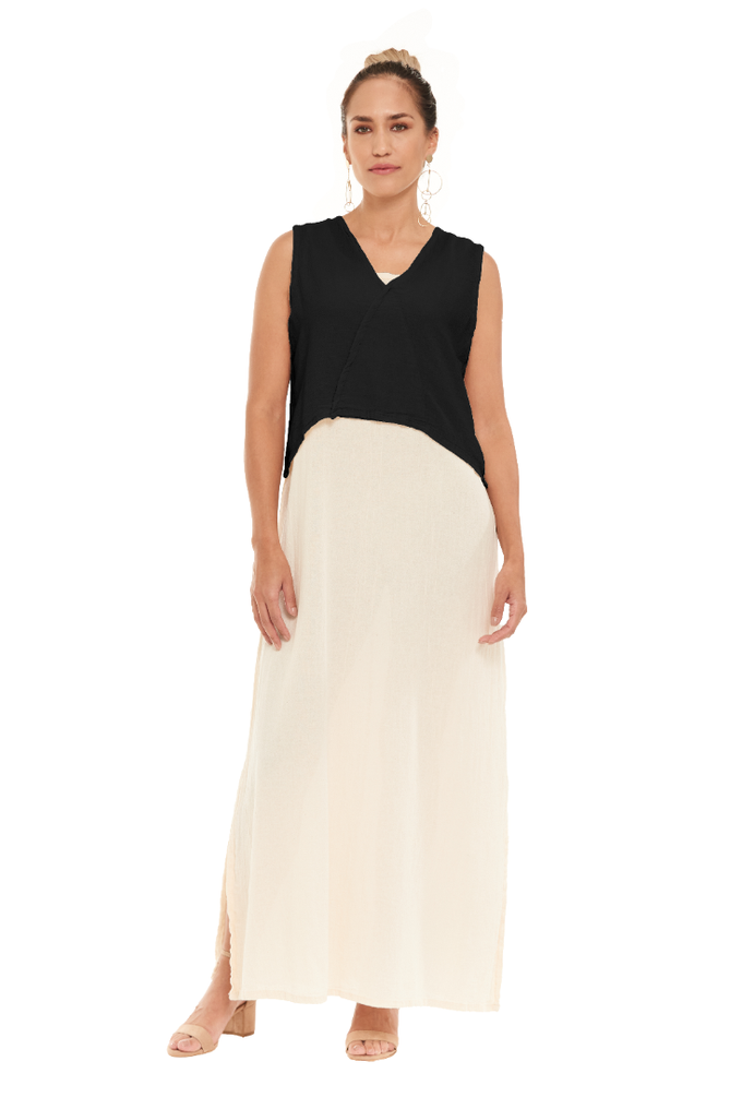 Luisa Crop Cotton Gauze Blouse-Oh My Gauze