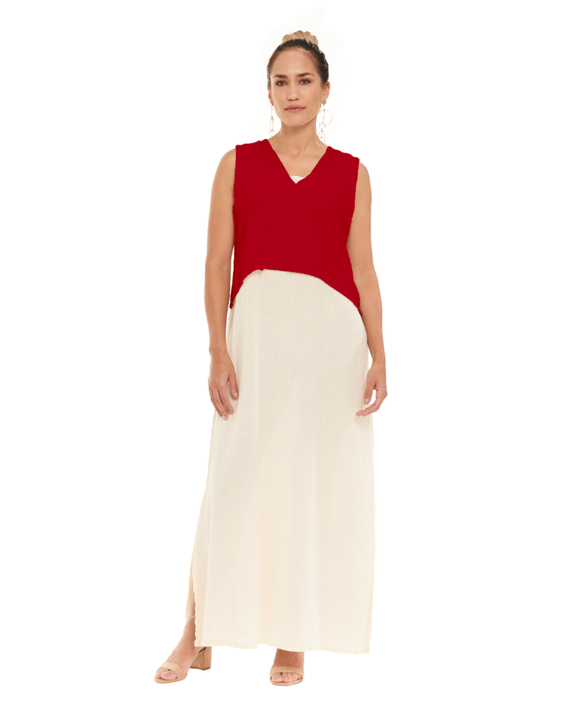 Luisa Crop Cotton Gauze Blouse-Oh My Gauze