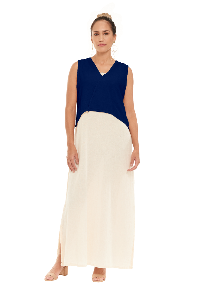 Luisa Crop Cotton Gauze Blouse-Oh My Gauze