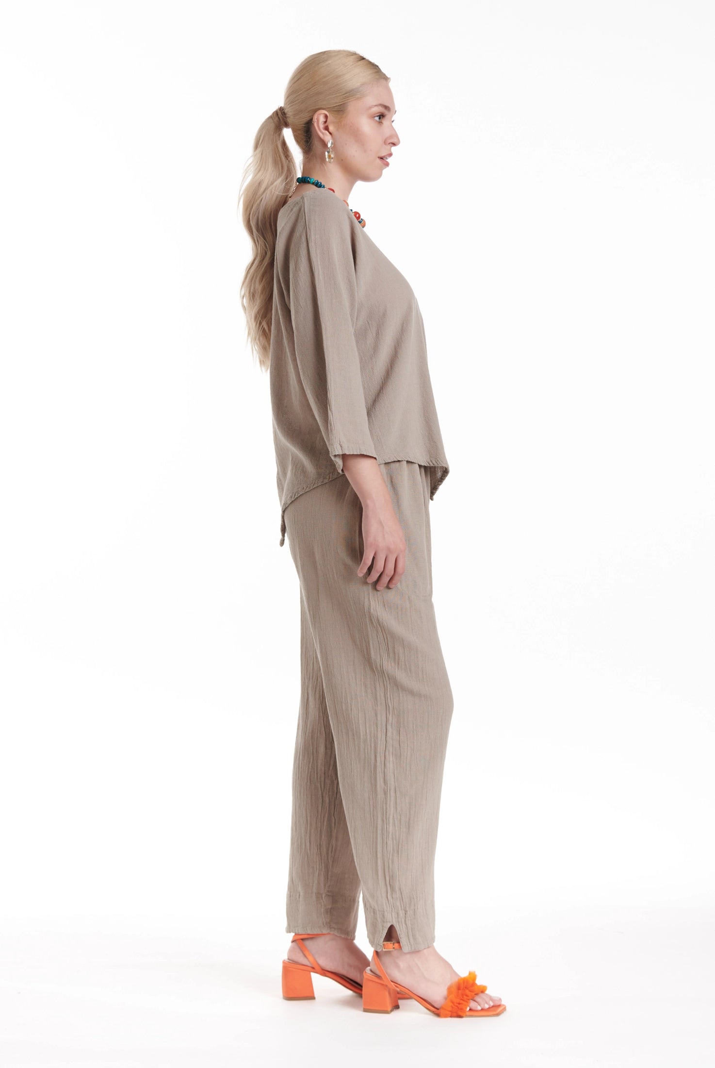 Lynn Cotton Gauze Blouse-Oh My Gauze