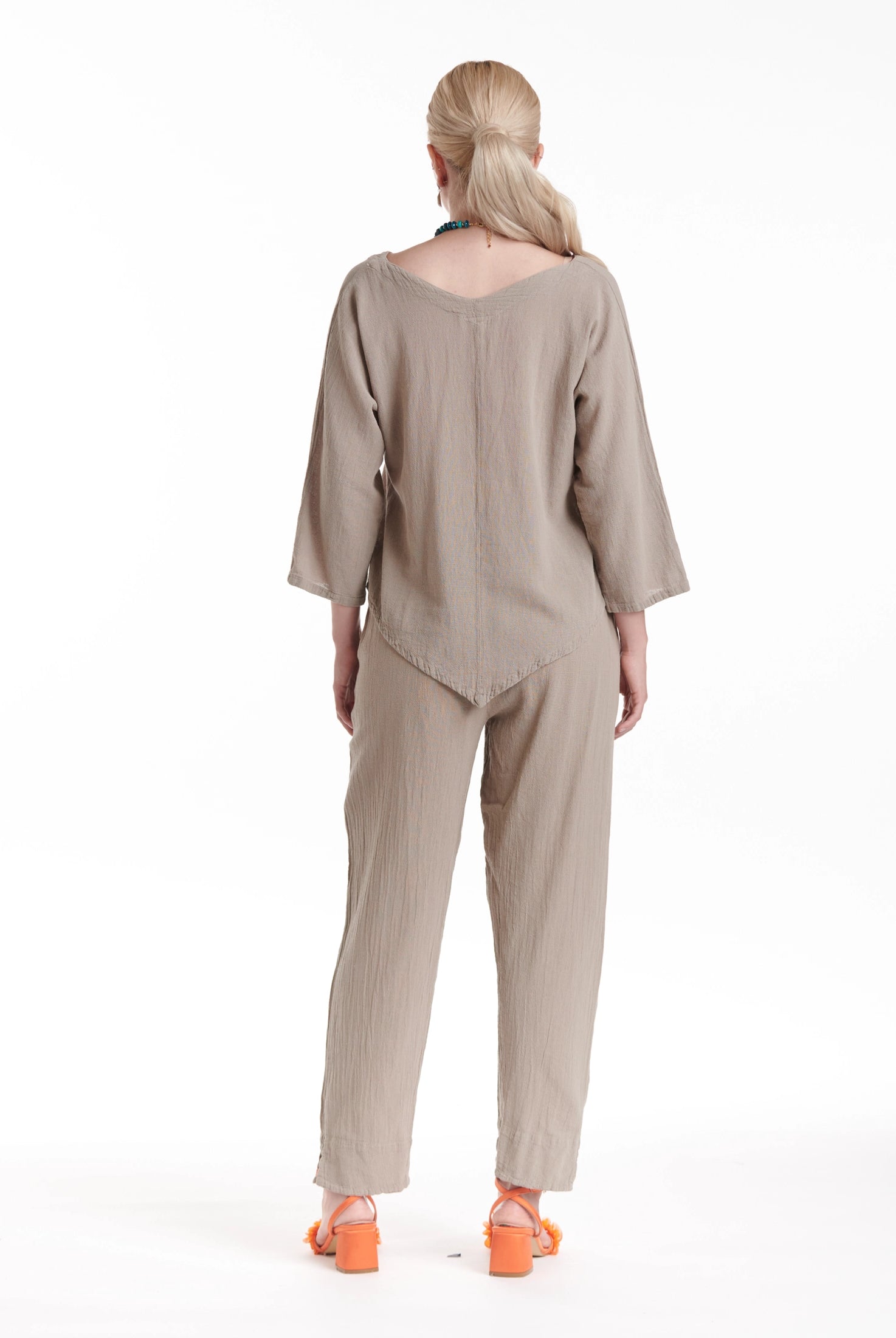 Lynn Cotton Gauze Blouse-Oh My Gauze