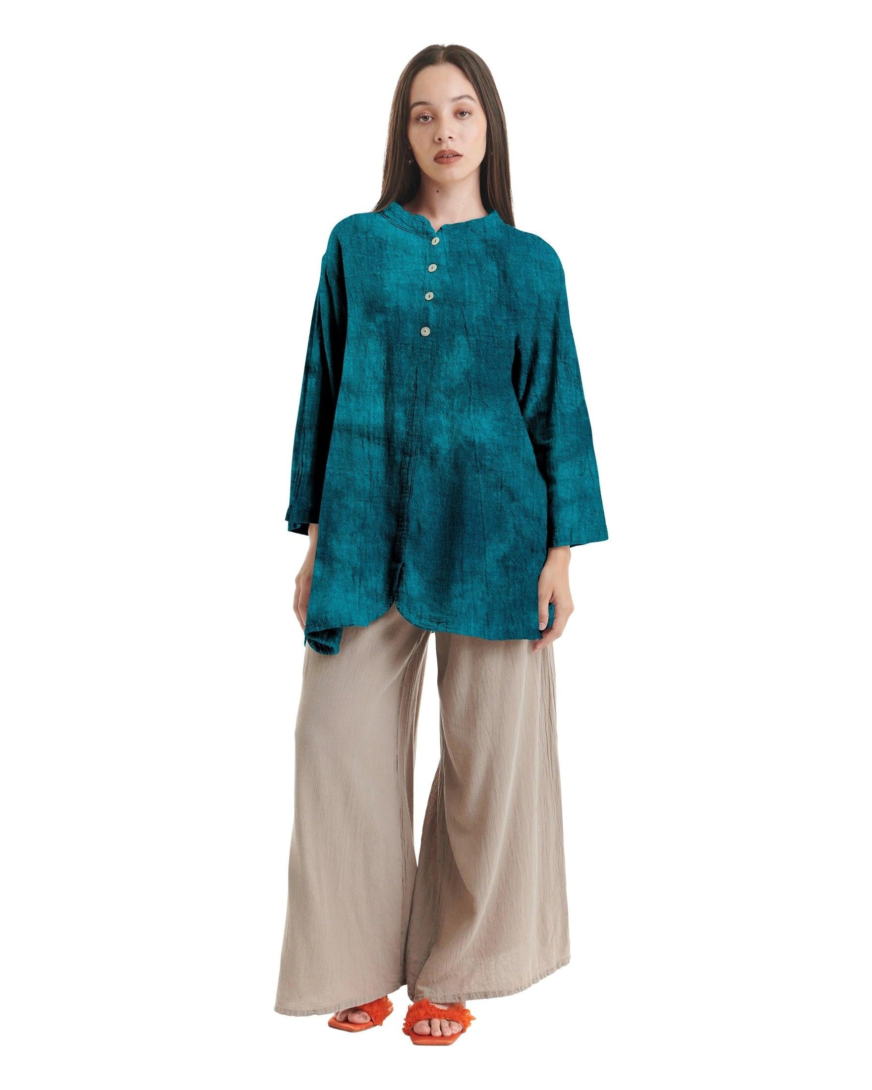 Mantra Cotton Gauze Blouse-Oh My Gauze