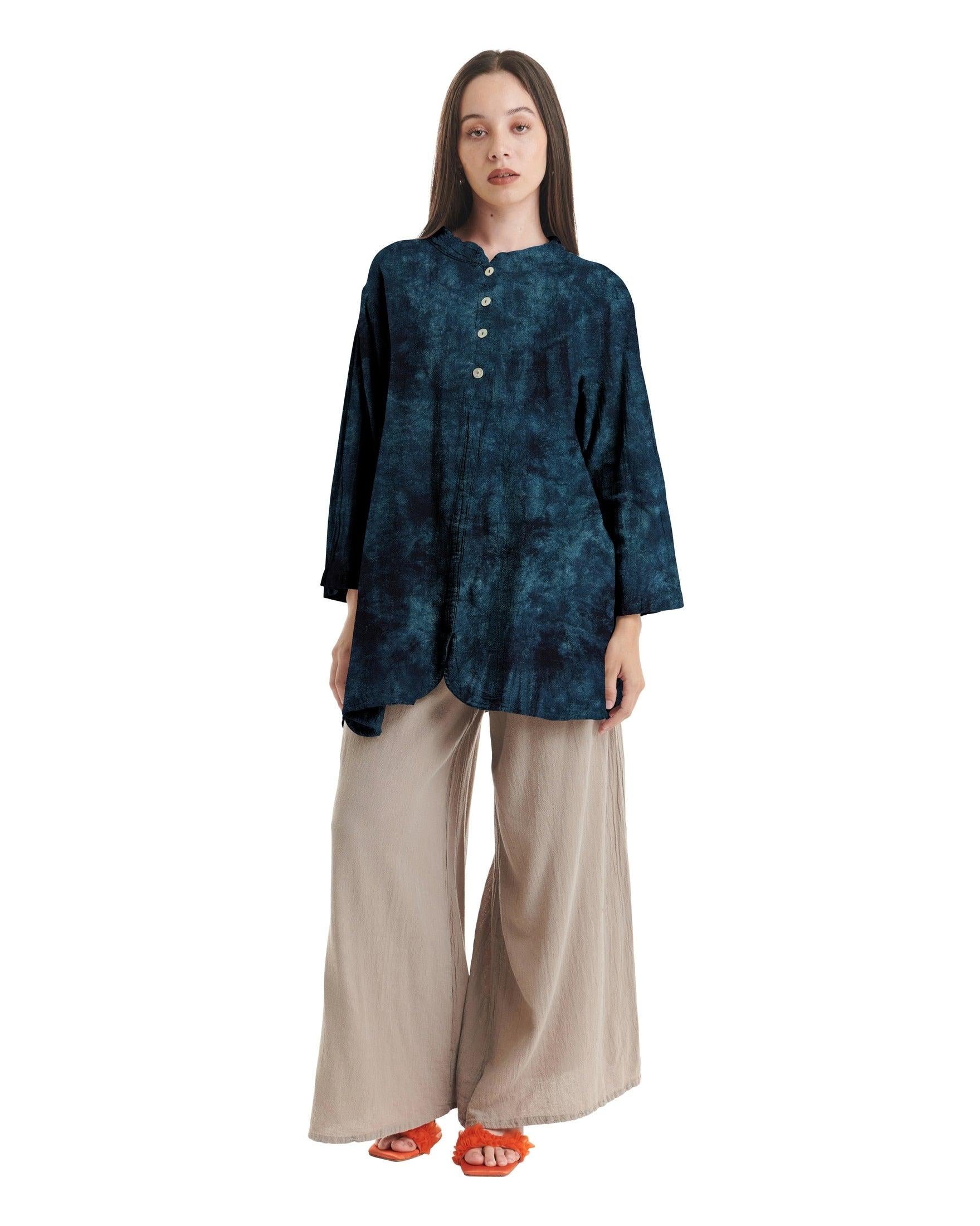 Mantra Cotton Gauze Blouse-Oh My Gauze