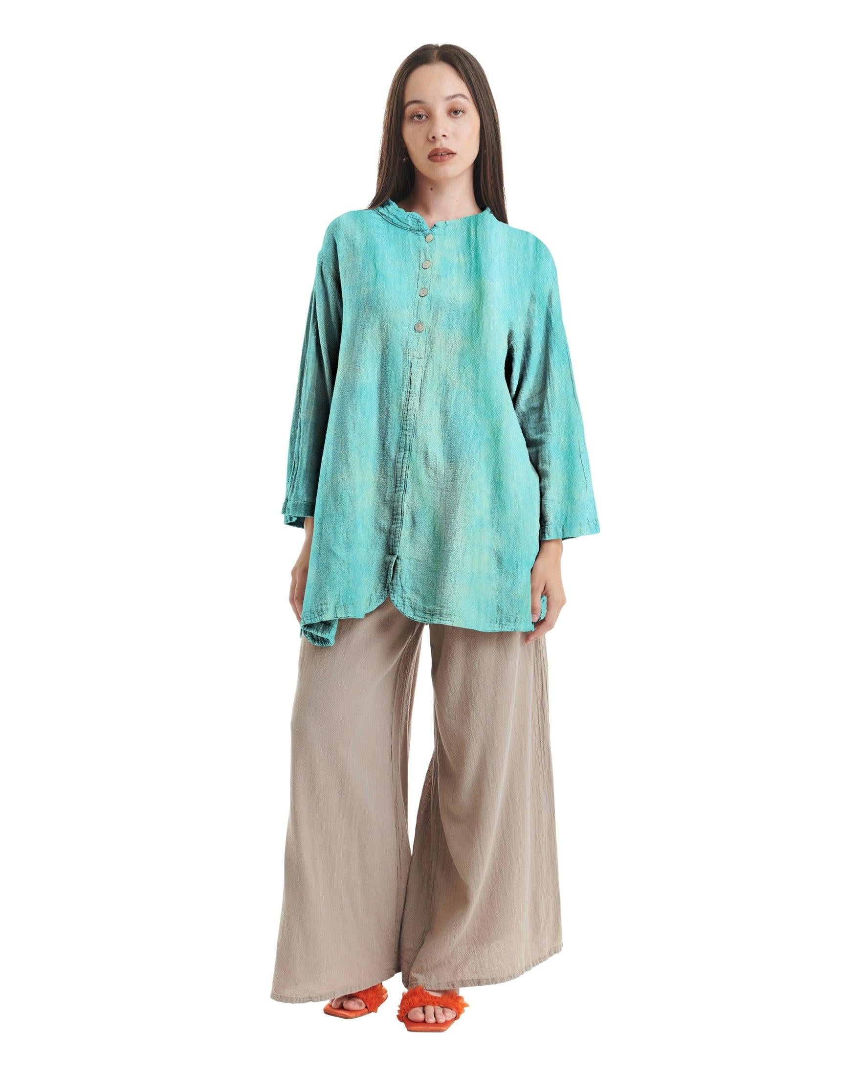 Mantra Cotton Gauze Blouse-Oh My Gauze