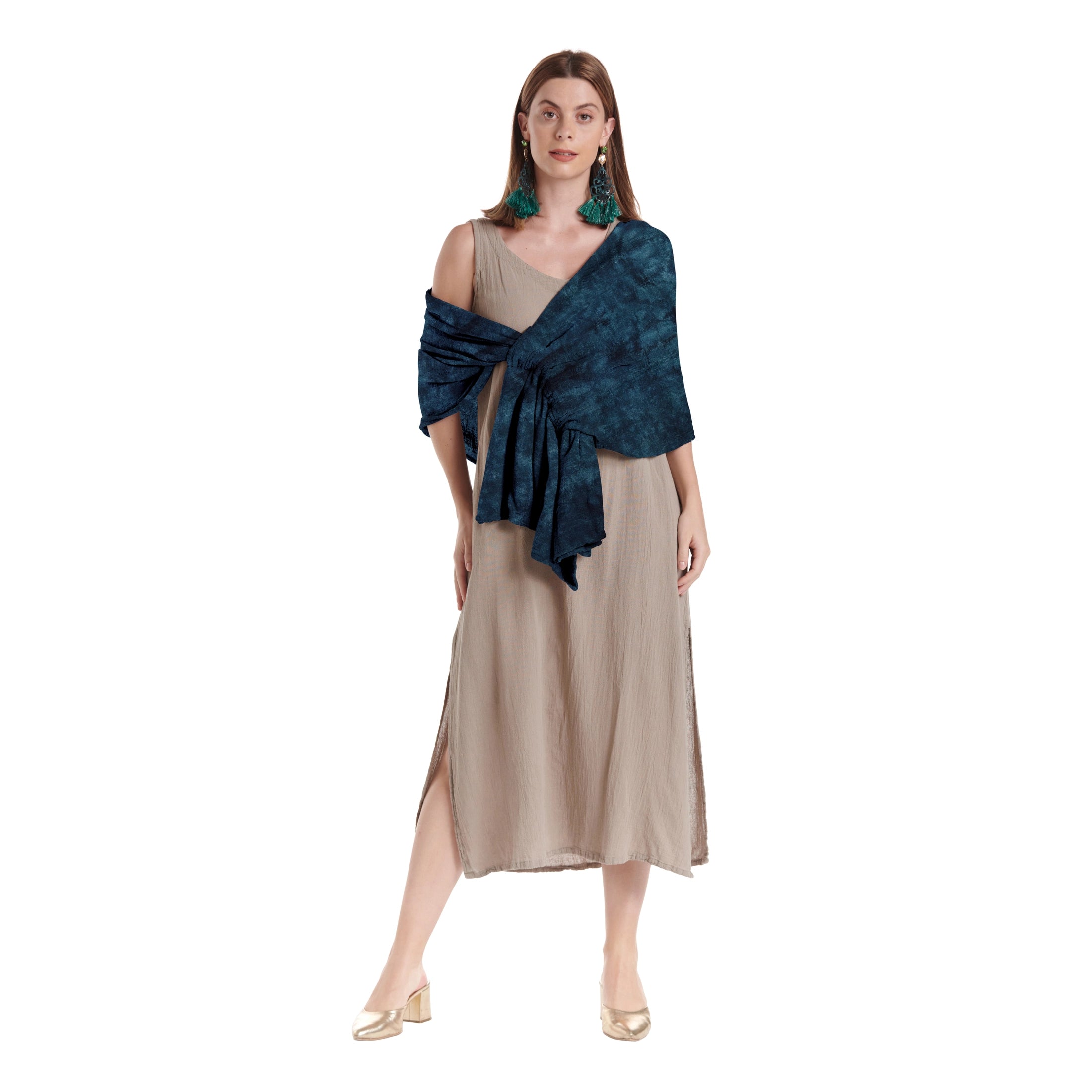 Marie Cotton Gauze Shawl-Oh My Gauze