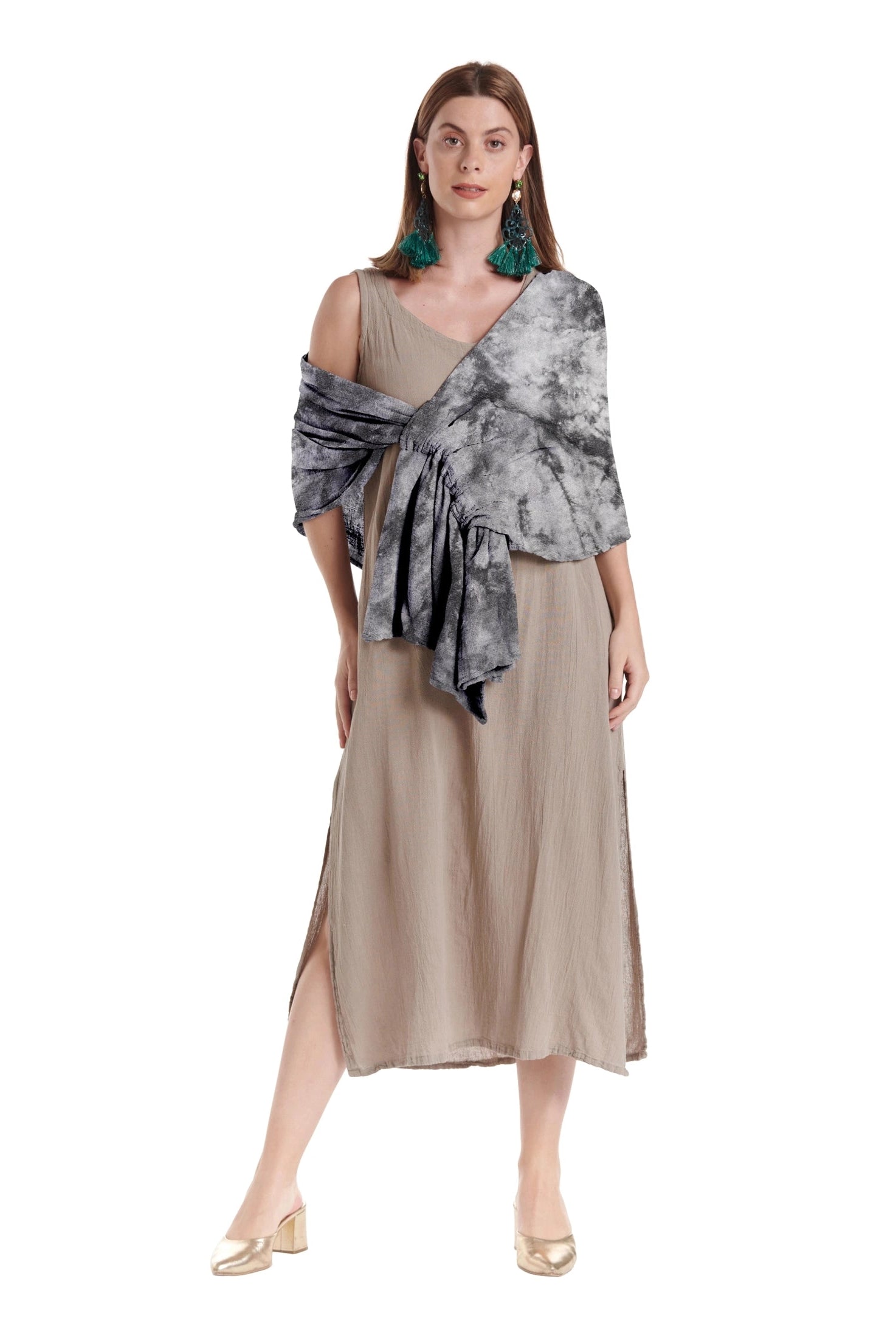 Marie Cotton Gauze Shawl-Oh My Gauze